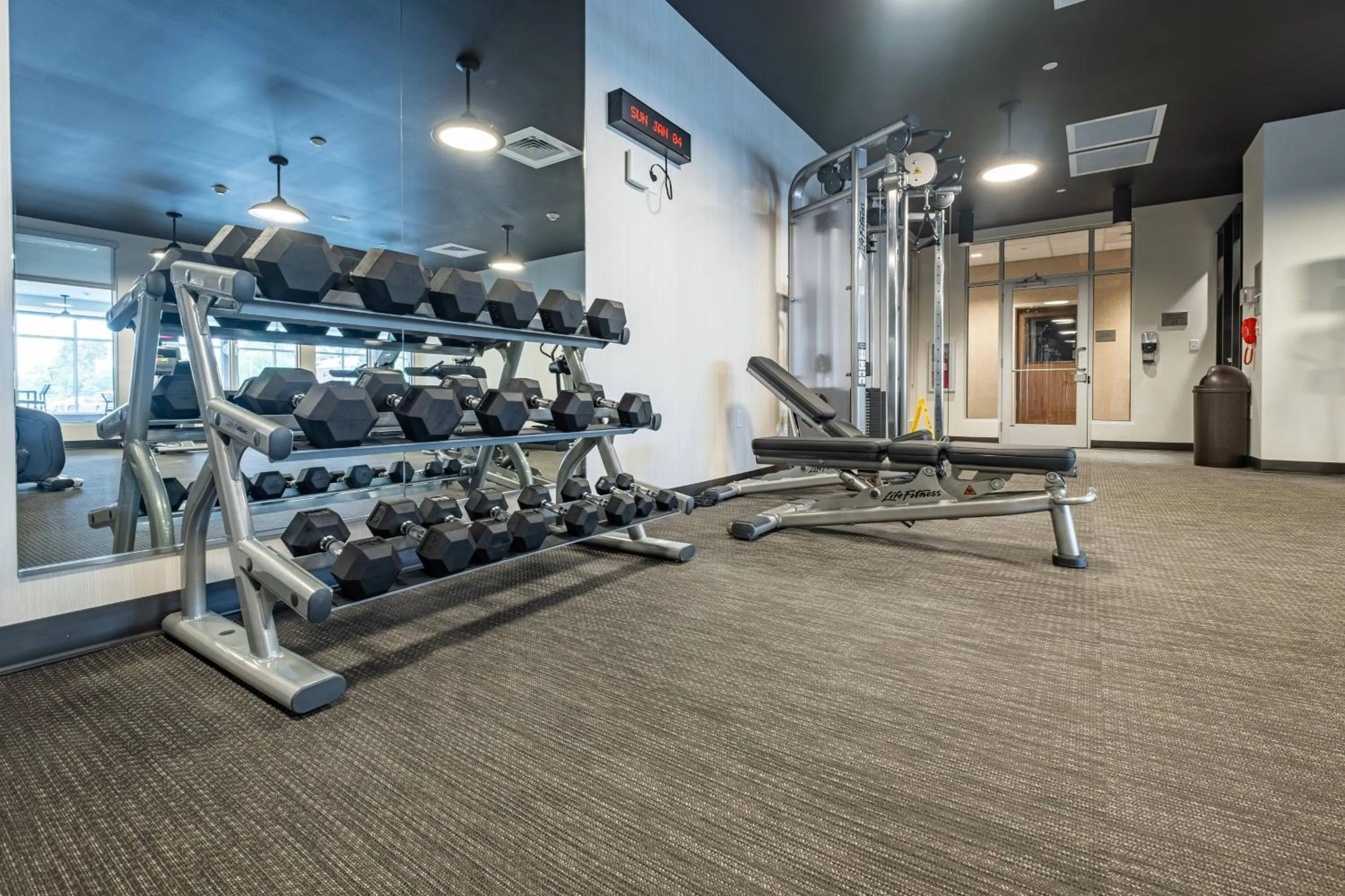 Fitness centre/facilities in Courtyard by Marriott Toledo West