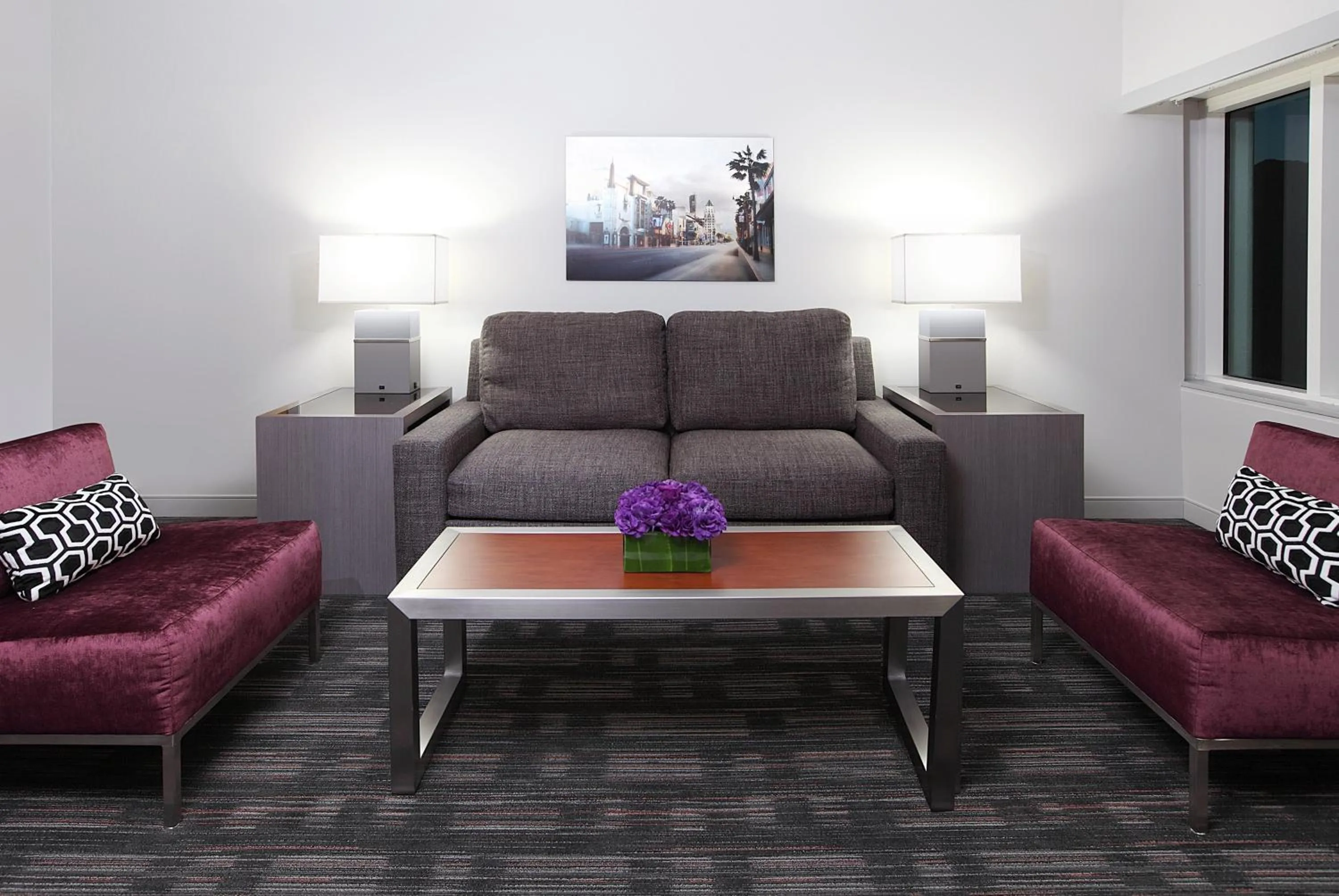 Photo of the whole room in Loews Hollywood Hotel