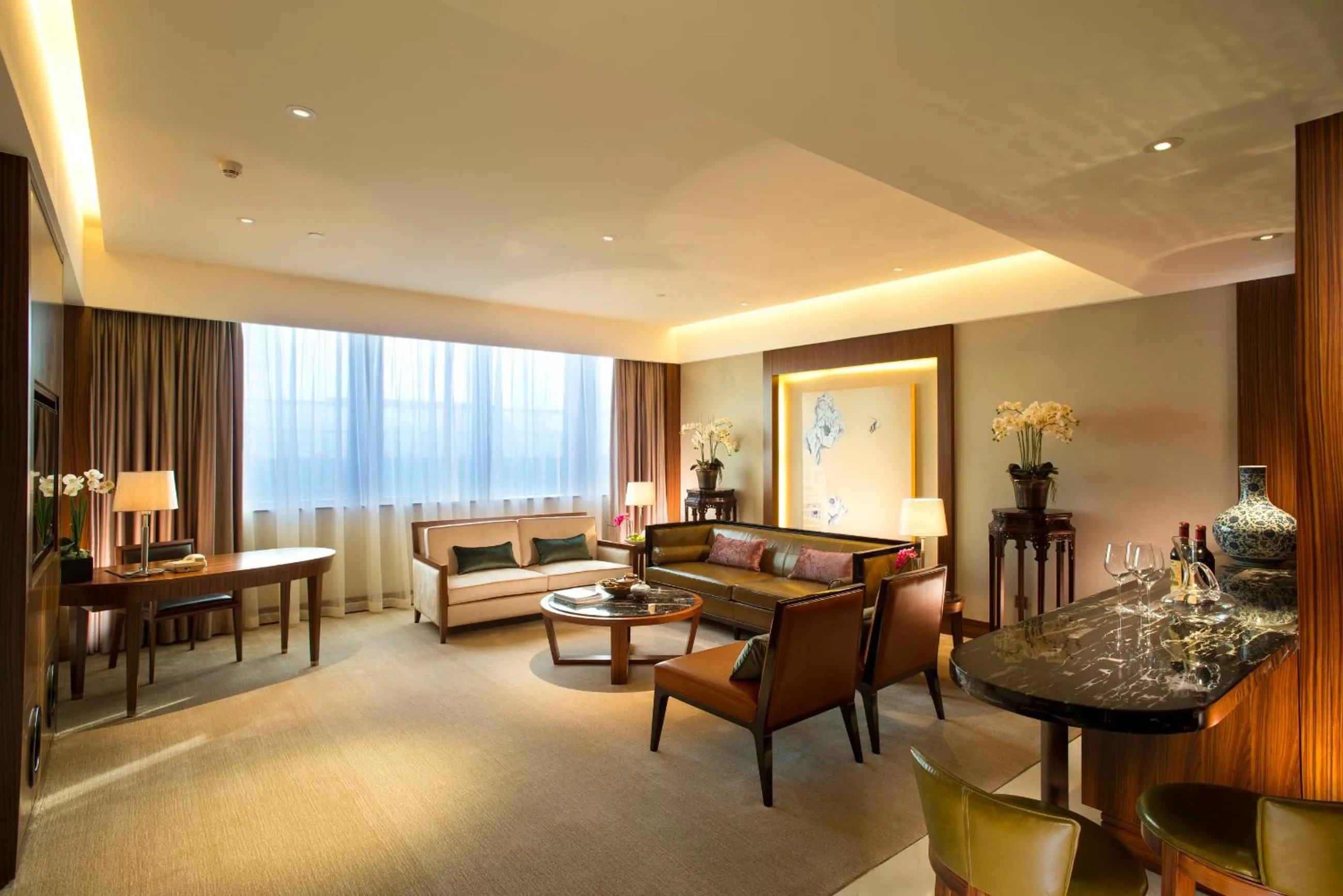 Seating area in Shenzhen Nanshan L'Hermitage