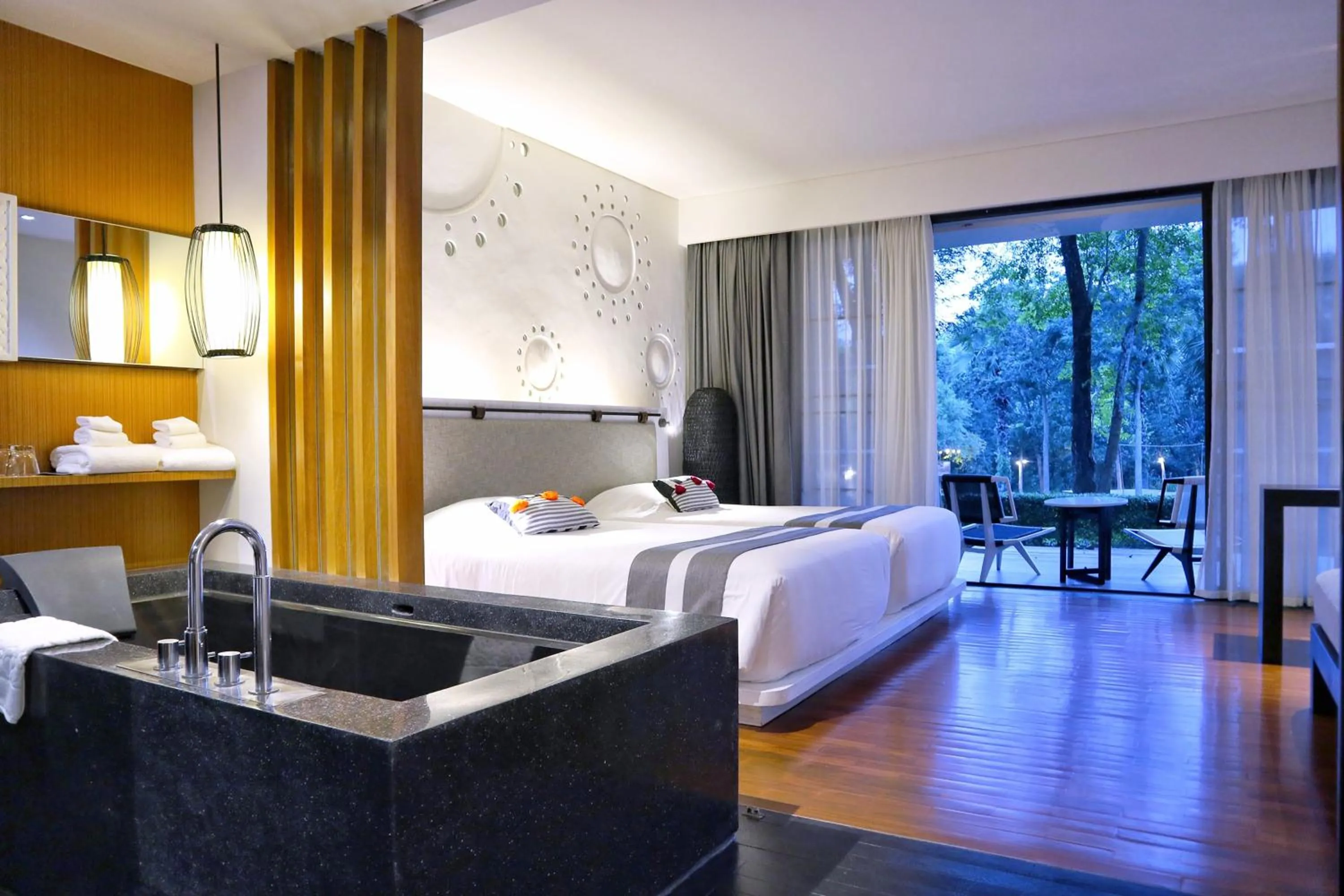 Mountain view, Bed in Veranda High Resort Chiang Mai - MGallery Collection, Accor Hotel
