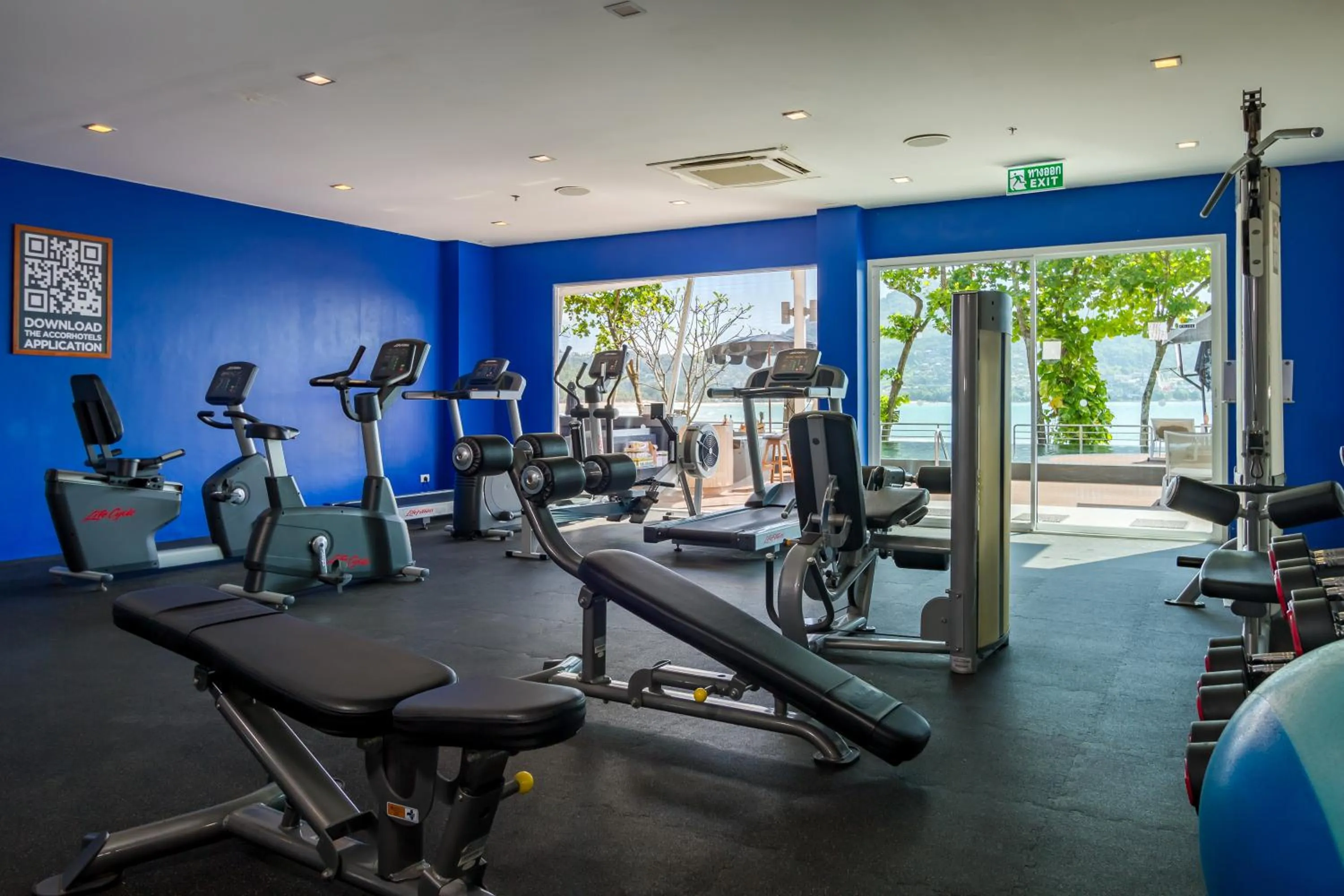 Fitness centre/facilities in Novotel Phuket Kamala Beach