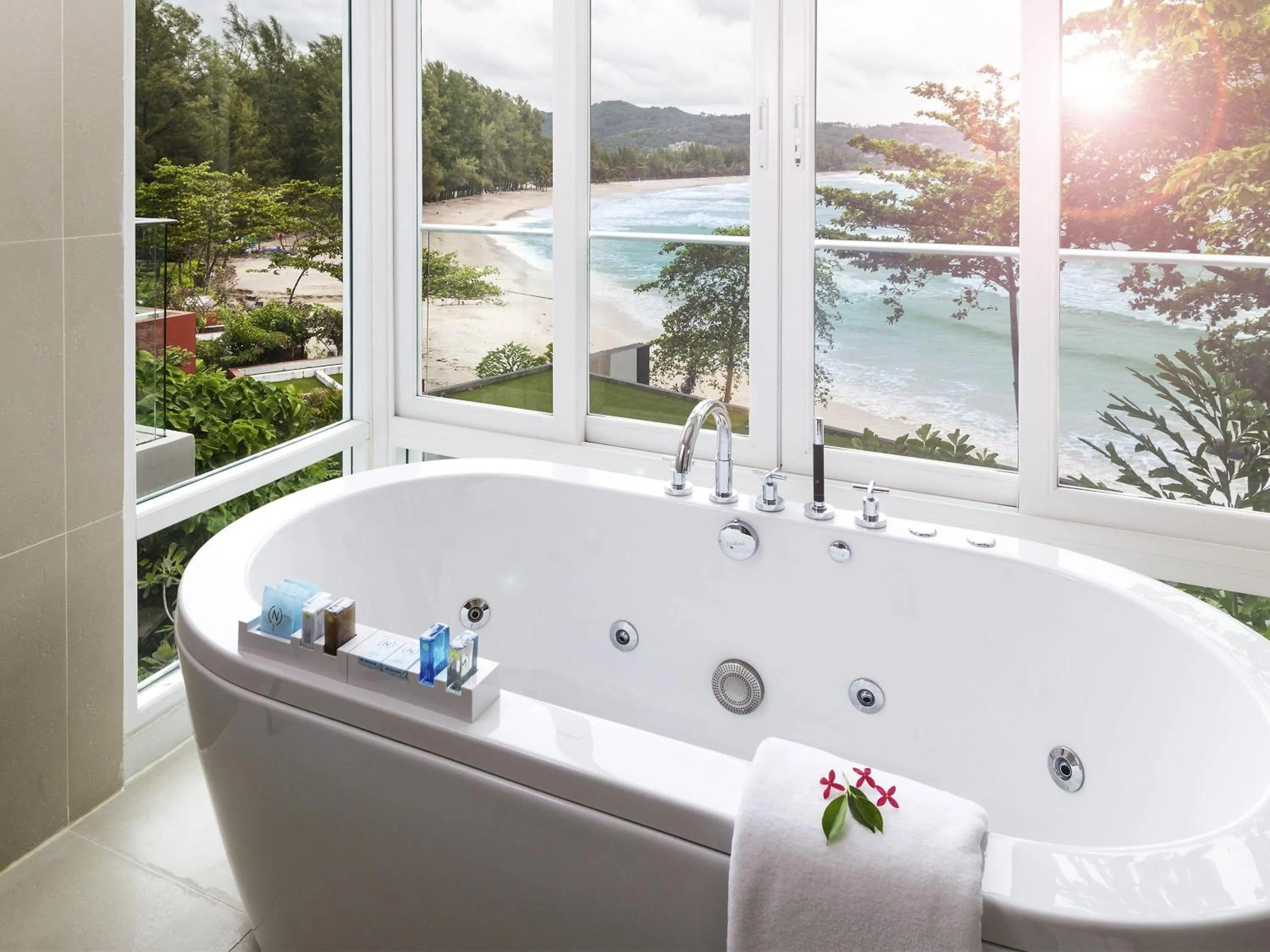 Bedroom in Novotel Phuket Kamala Beach