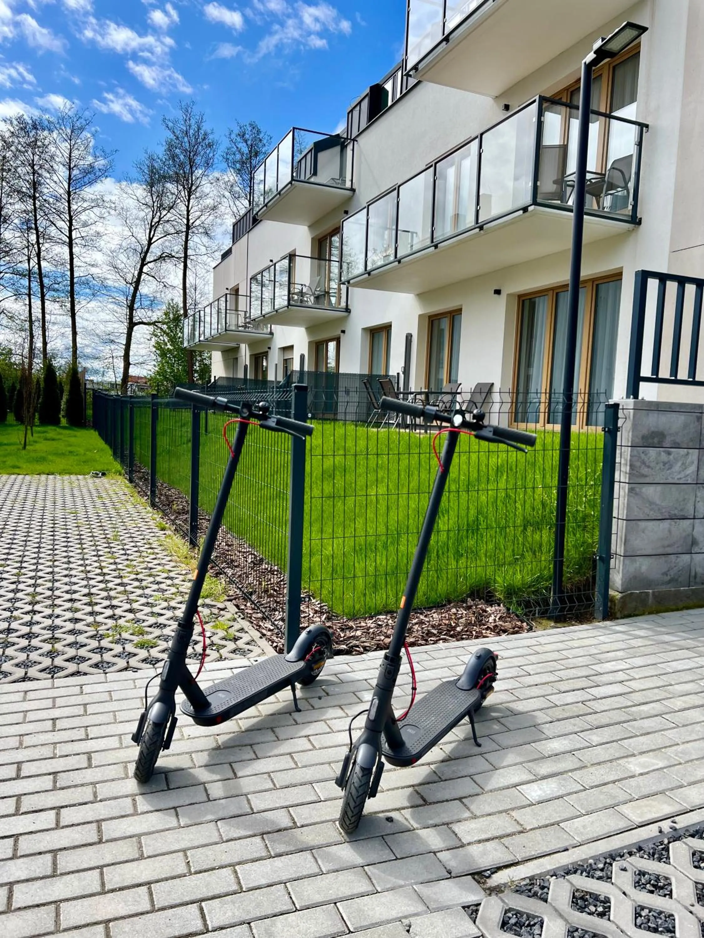 Cycling in Kamienica Parkowa