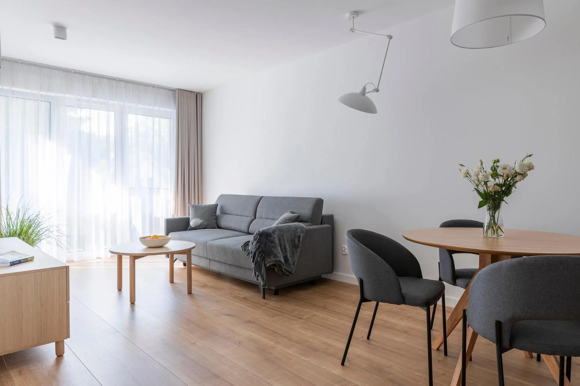 Living room in Kamienica Parkowa