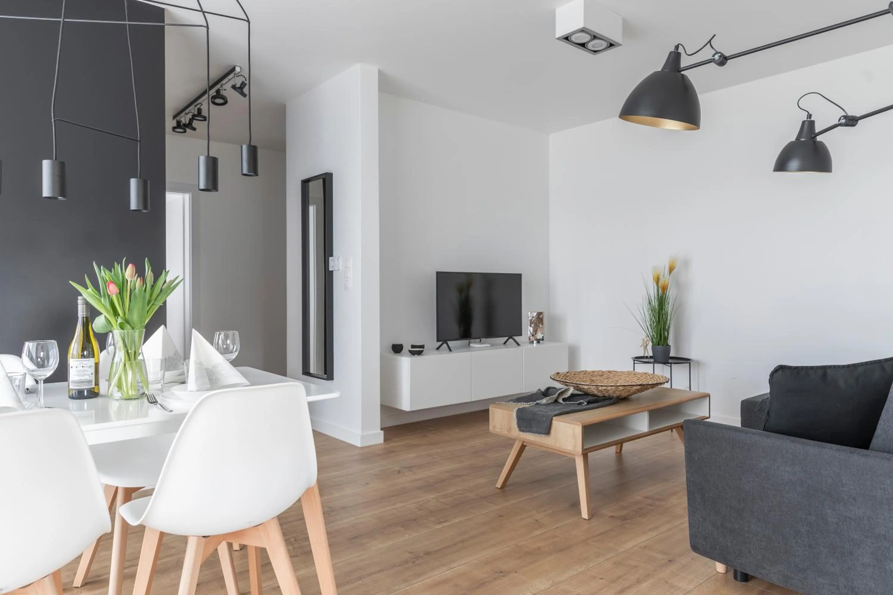 Seating area in Kamienica Parkowa