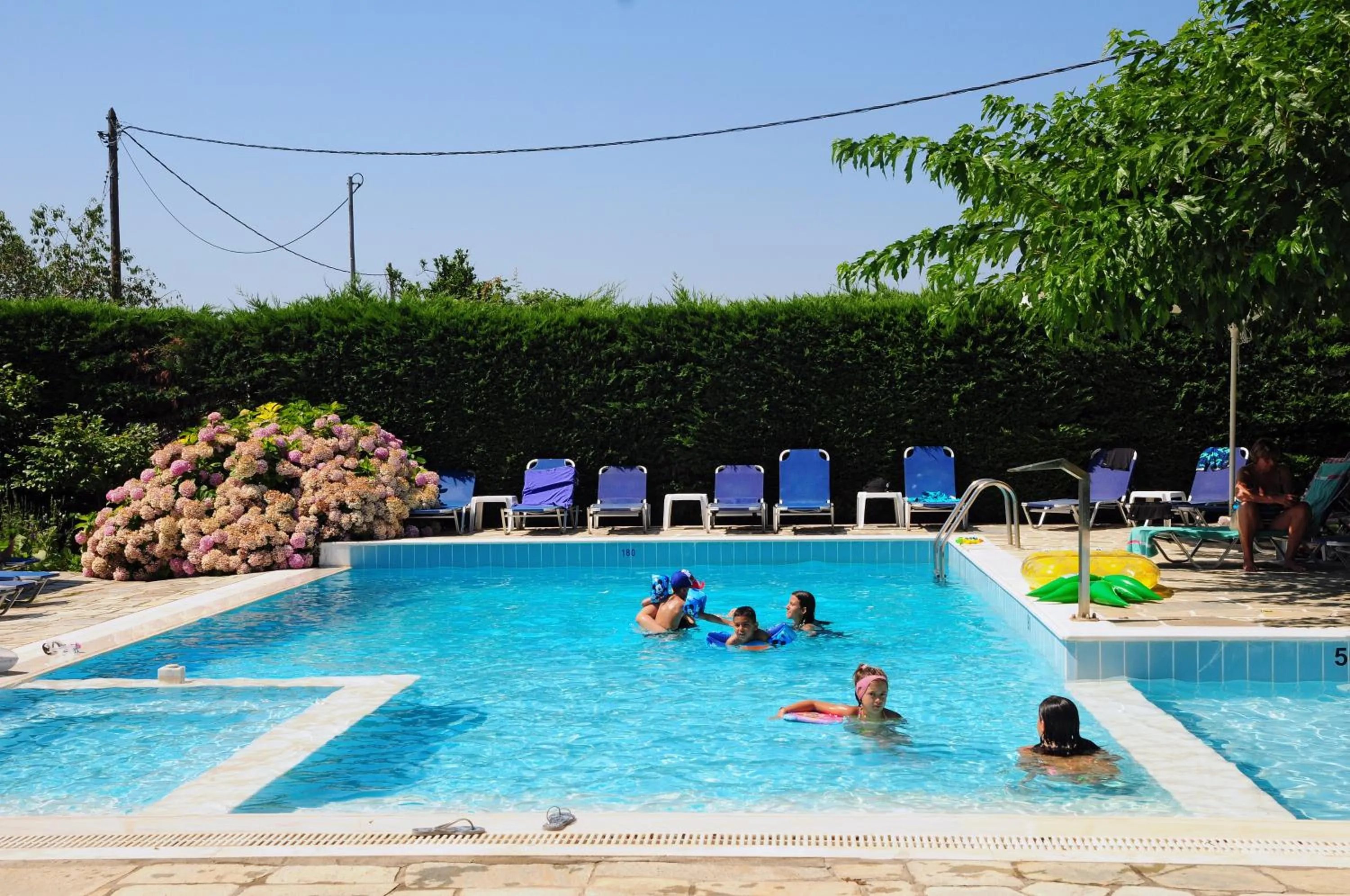 Swimming pool in Palirria Hotel & Studios