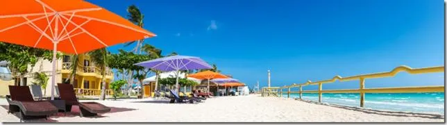 Beach in Marlins Beach Resort