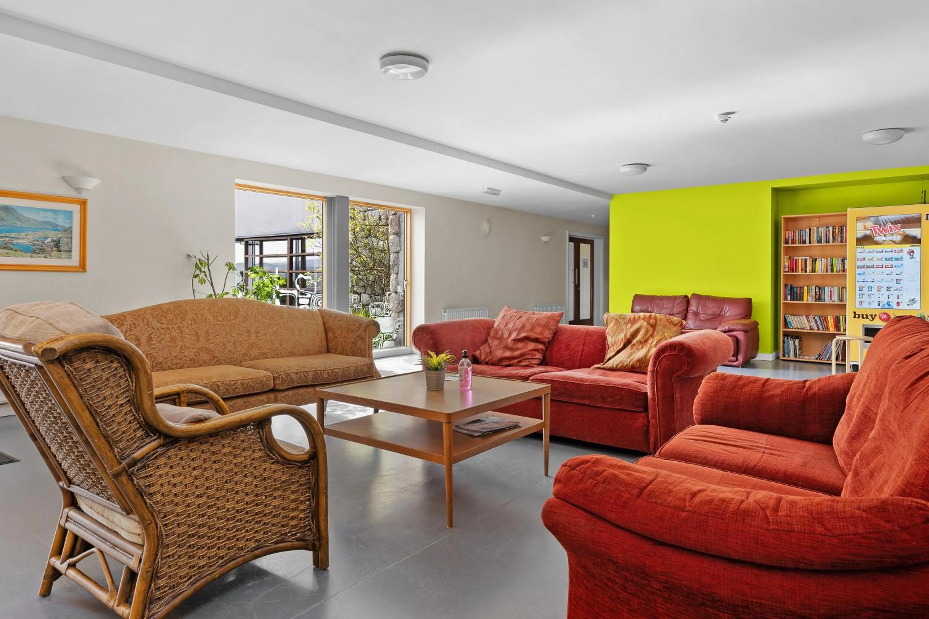 Lobby or reception in Knockree Hostel