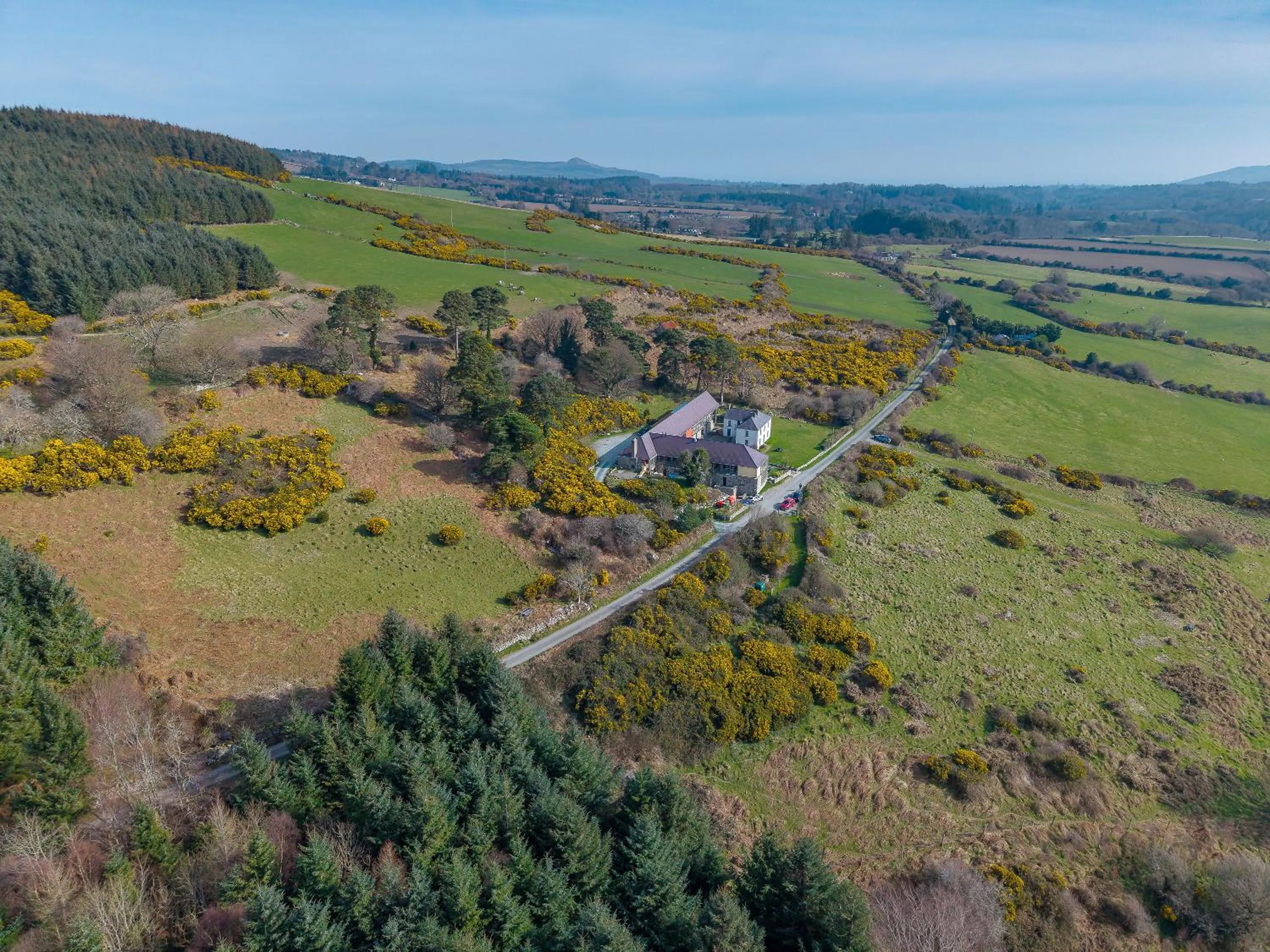 Natural landscape in Knockree Hostel