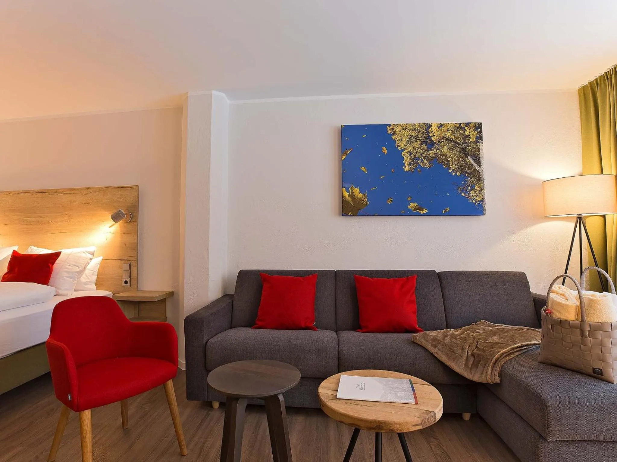 Living room in Elements Hotel Christlessee