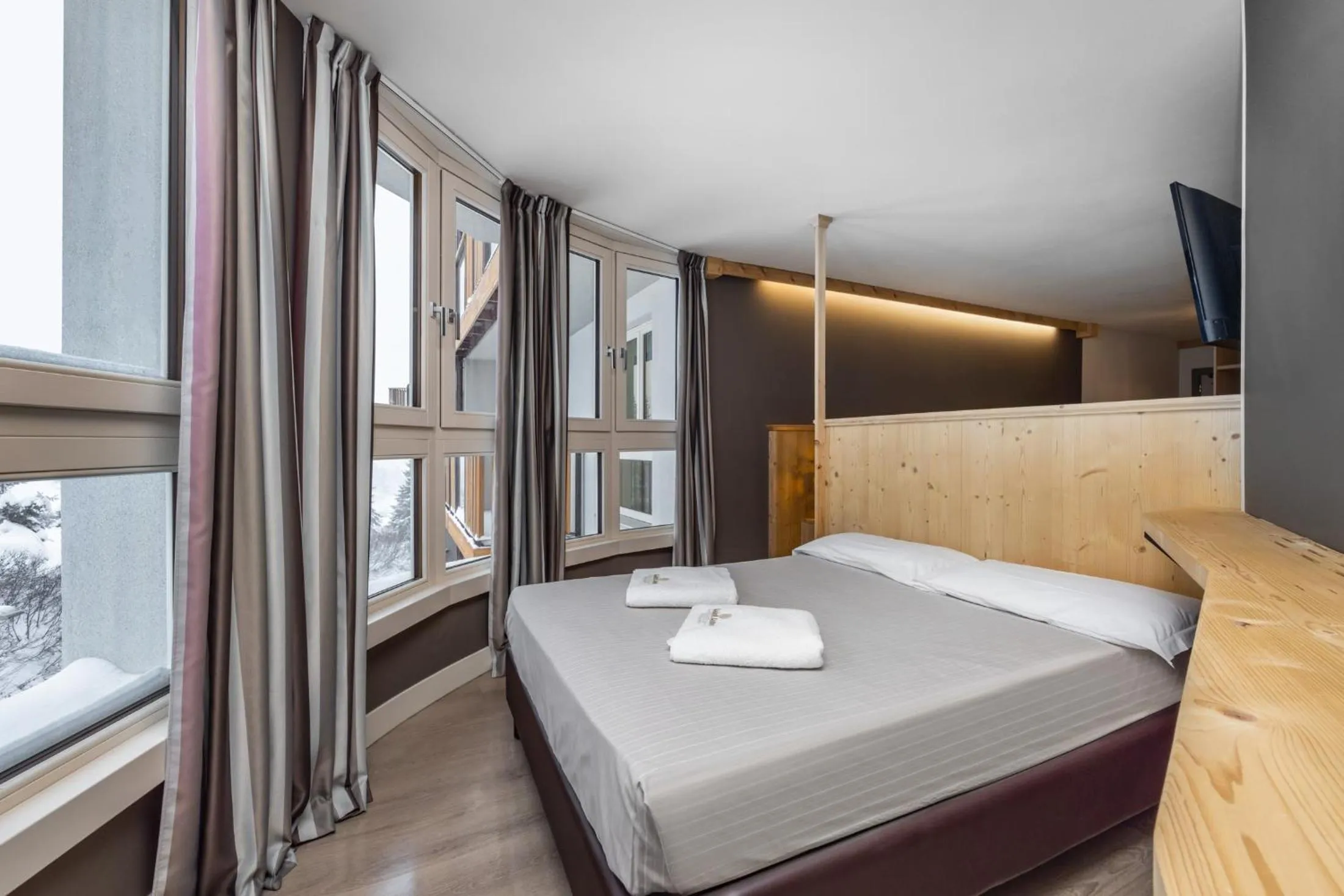 Bedroom, Bed in Hotel Piandineve