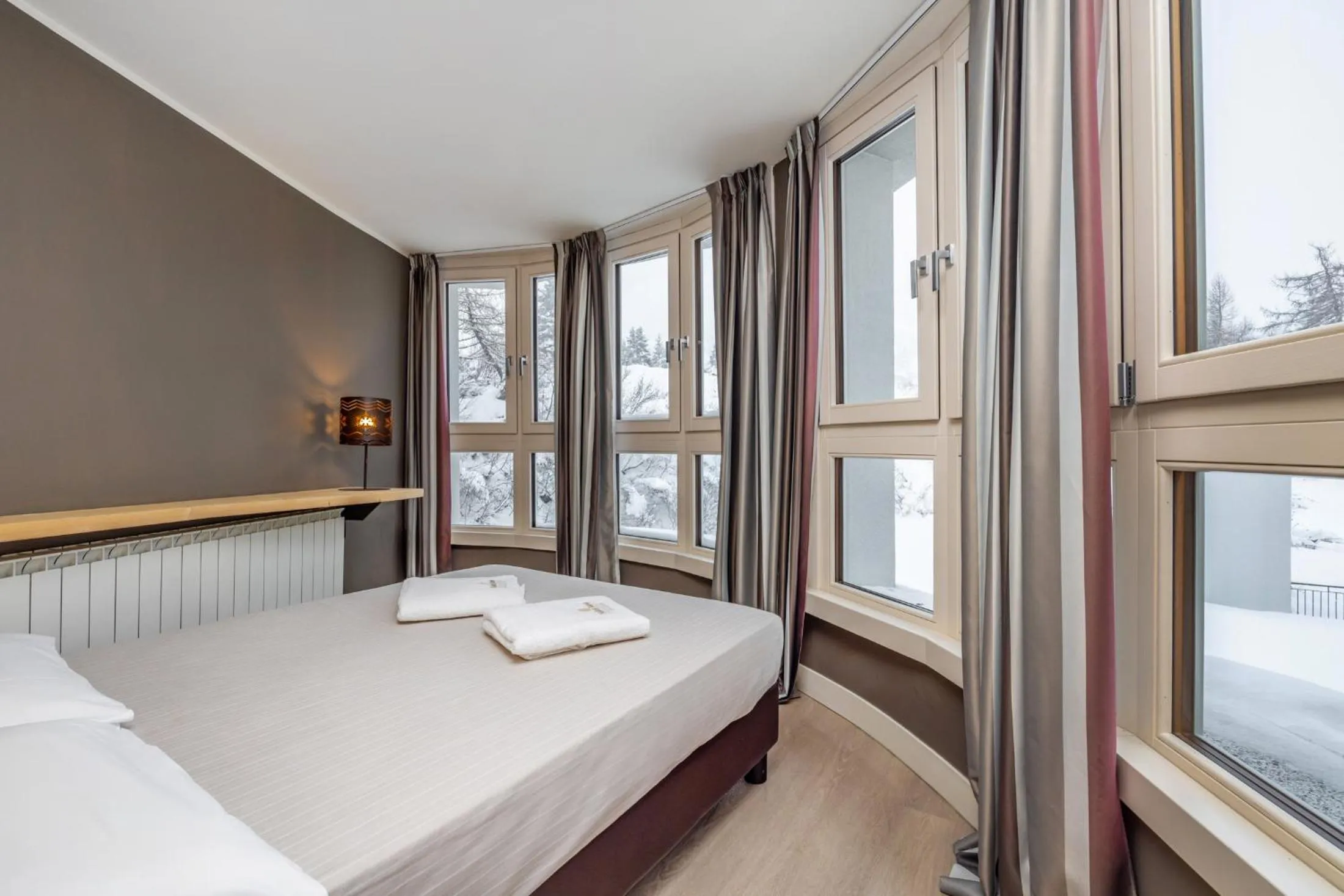 Bedroom, Bed in Hotel Piandineve