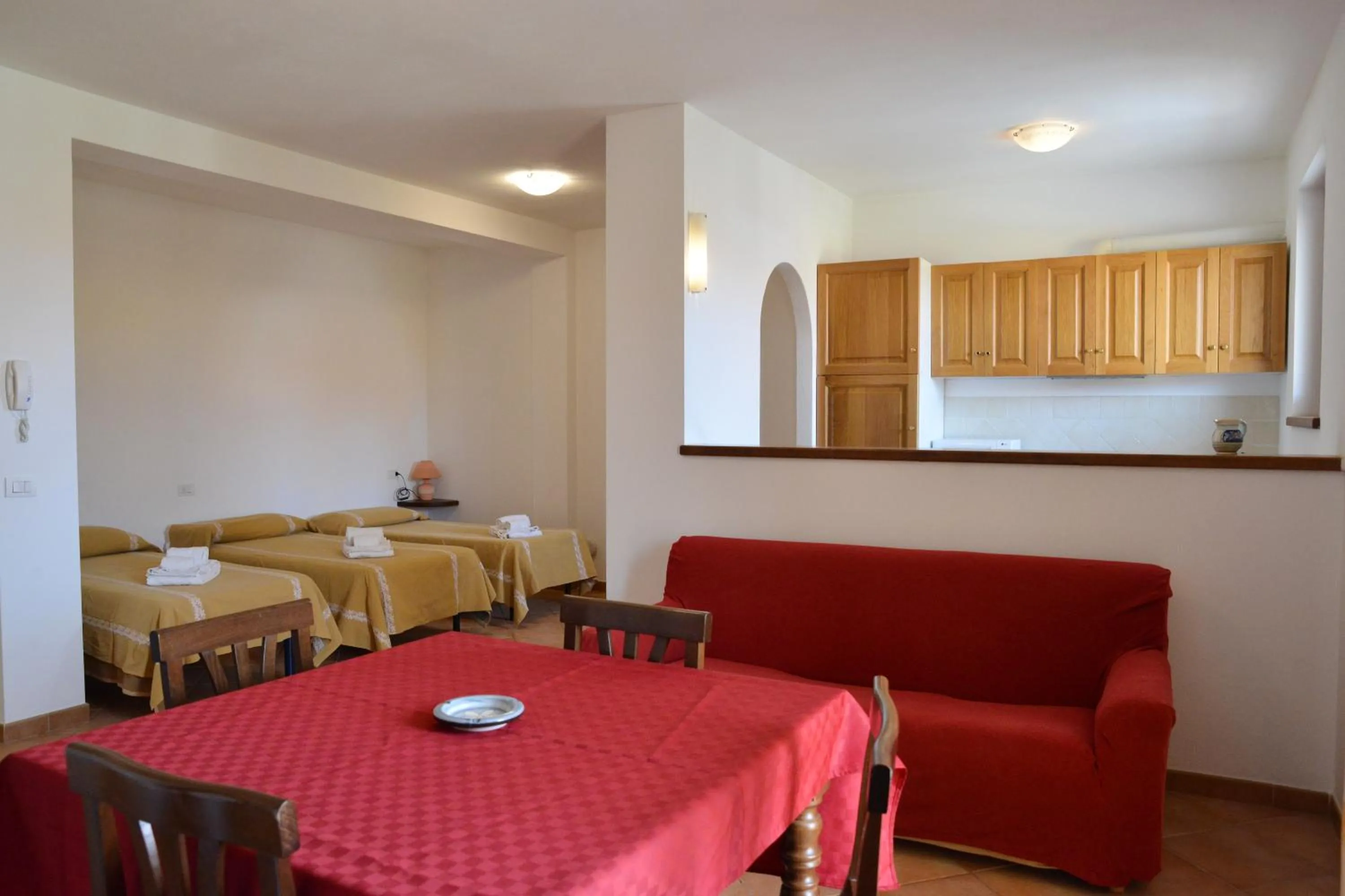 Dining area in Appartamenti Galatea