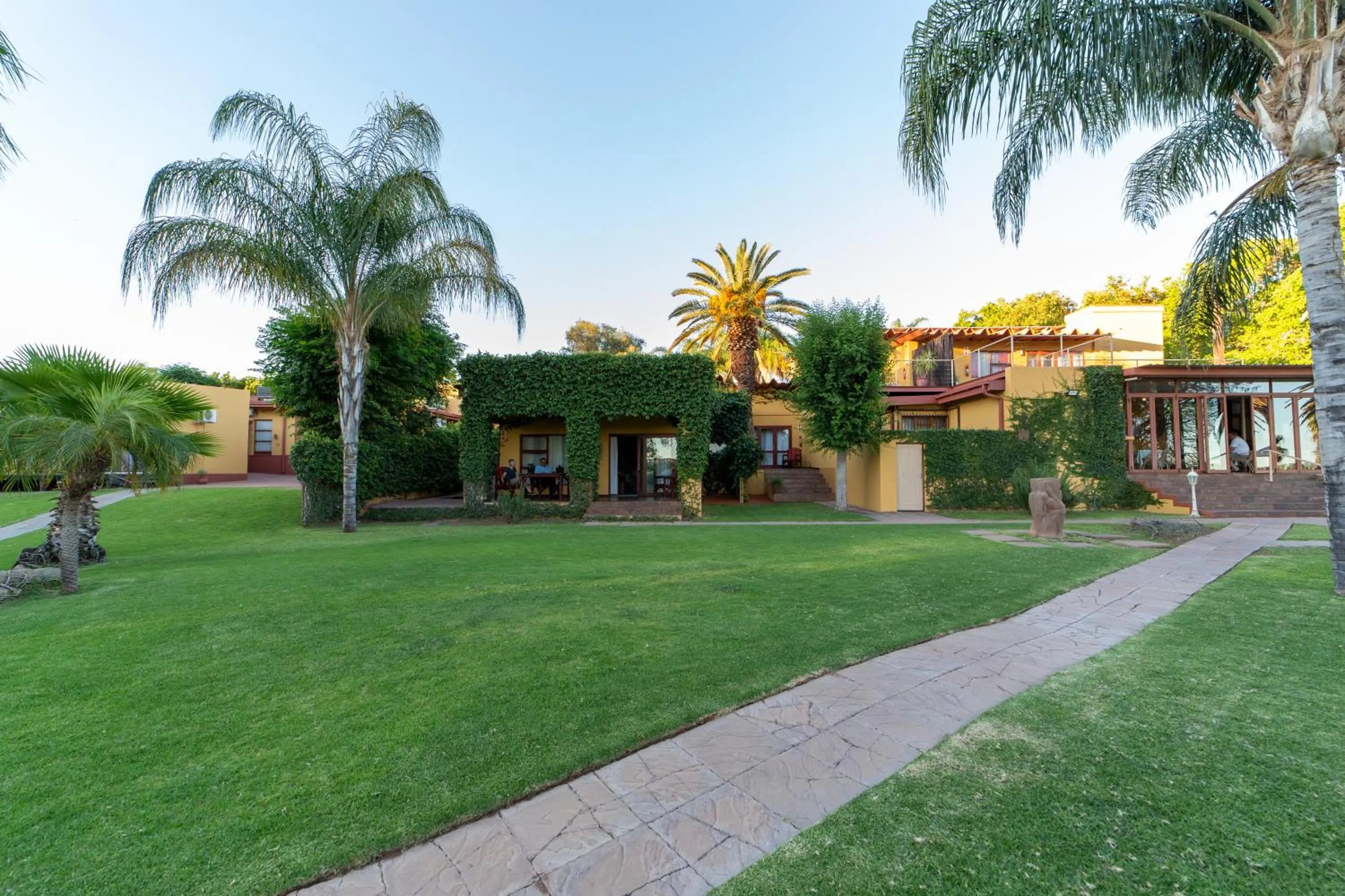 Property building in Sunriver Kalahari Lodge Riverside stay in Upington