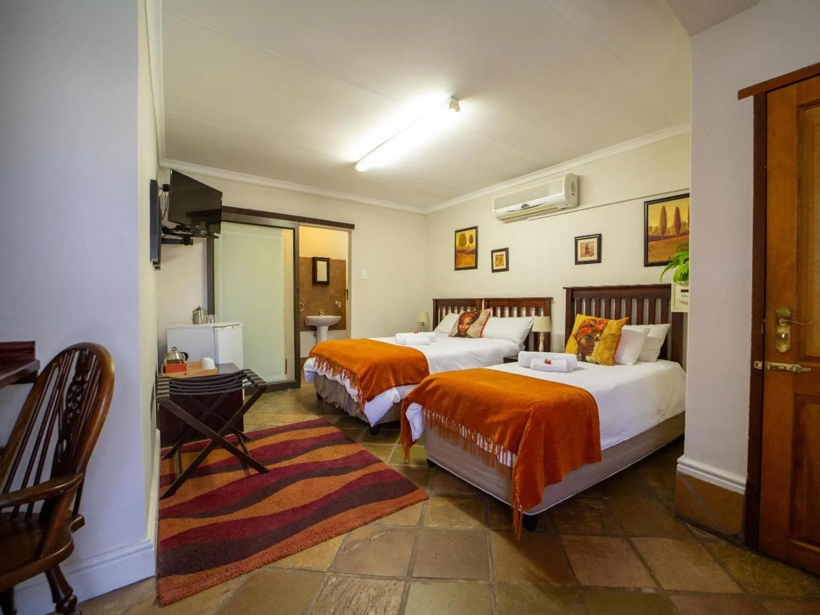 Bed in Sunriver Kalahari Lodge Riverside stay in Upington