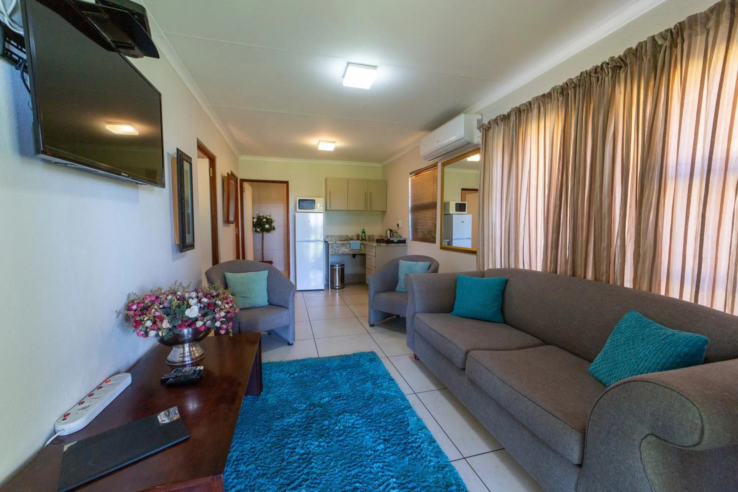 TV and multimedia in Sunriver Kalahari Lodge Riverside stay in Upington