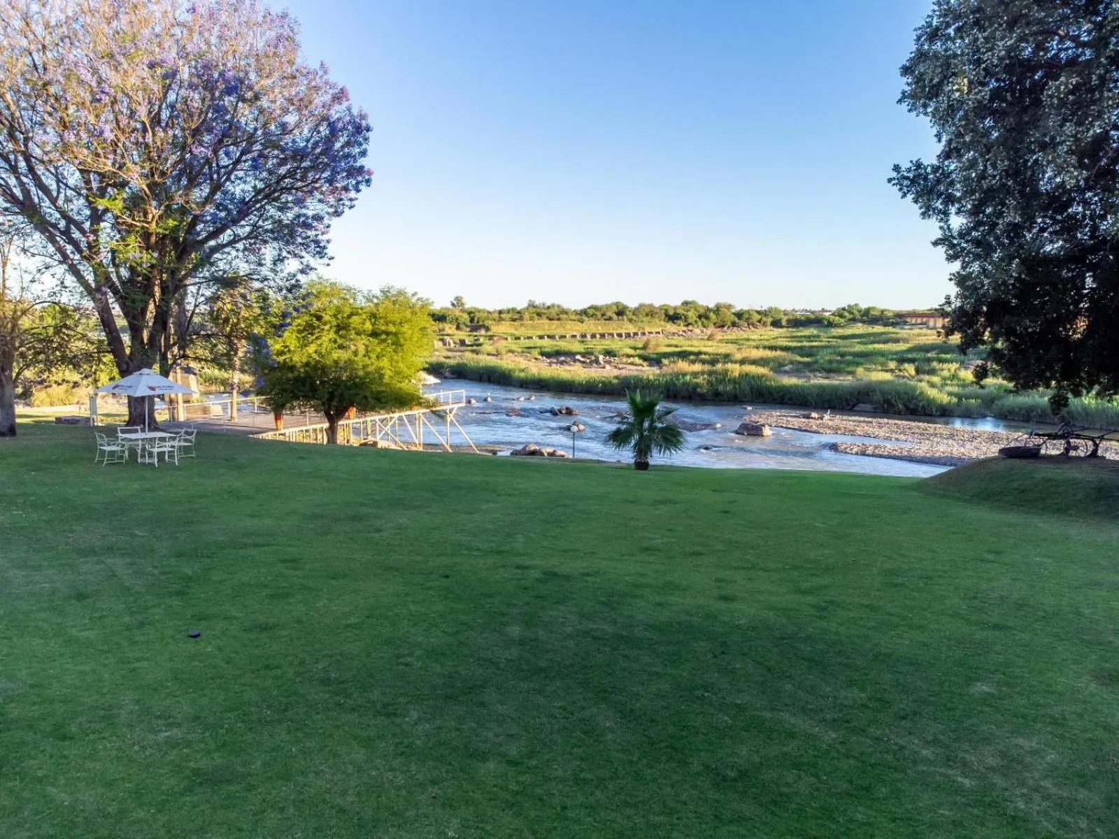 Property building in Sunriver Kalahari Lodge Riverside stay in Upington