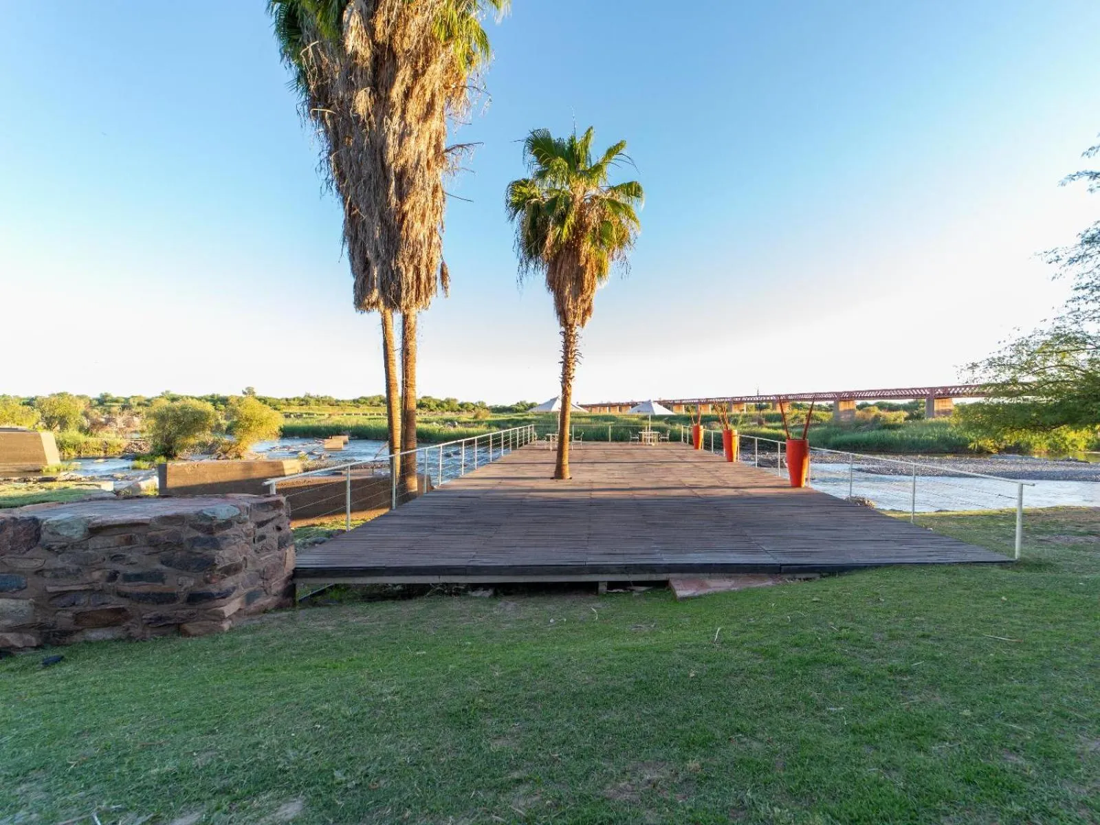 Property building in Sunriver Kalahari Lodge Riverside stay in Upington