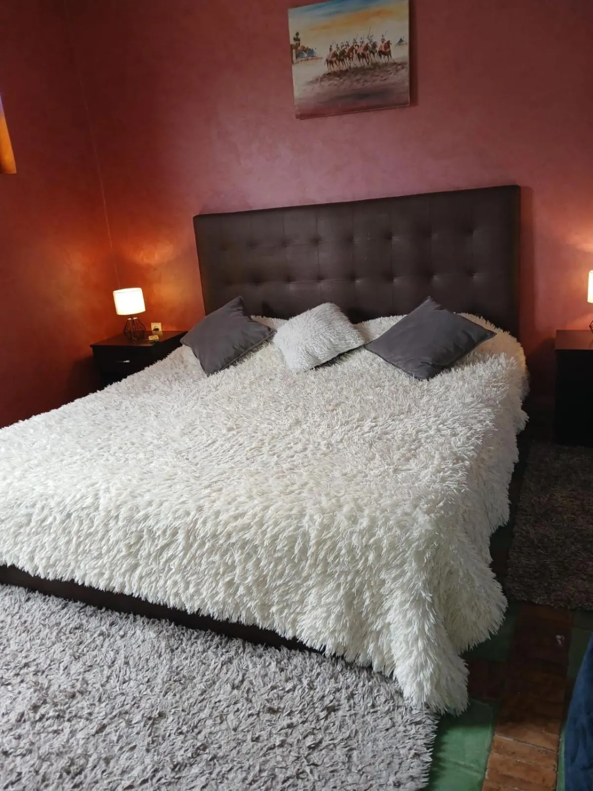 Bed in Riad Puchka