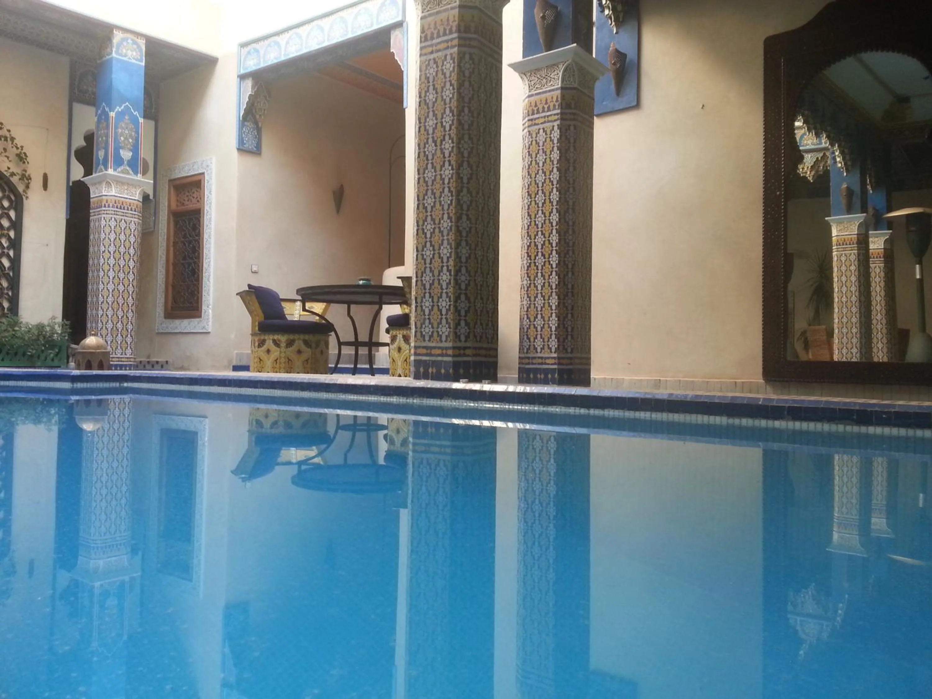 Swimming pool in Riad Puchka