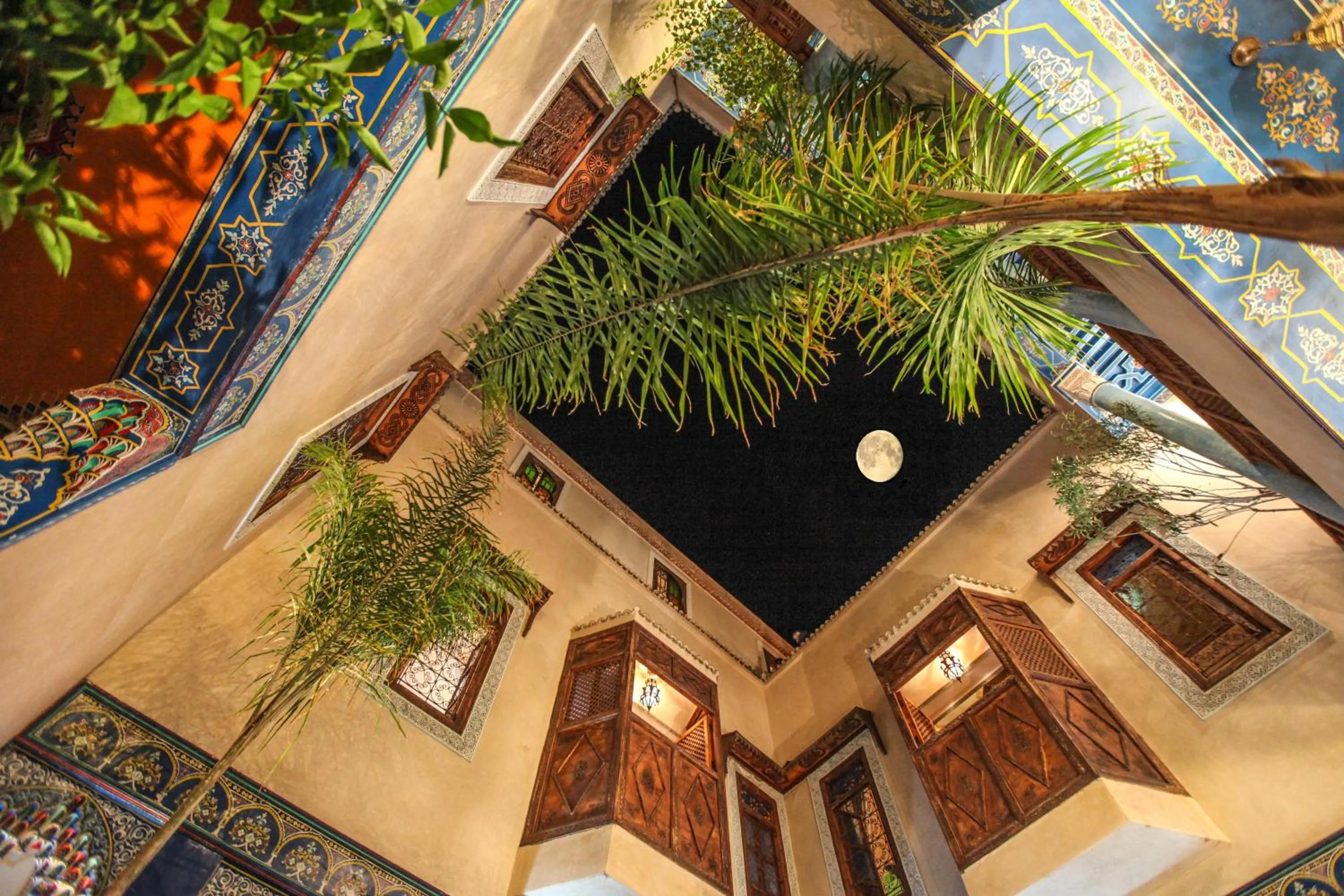 Decorative detail in Riad Puchka