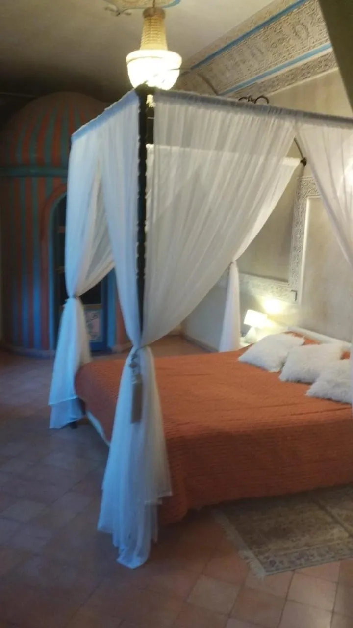 Bed in Riad Puchka