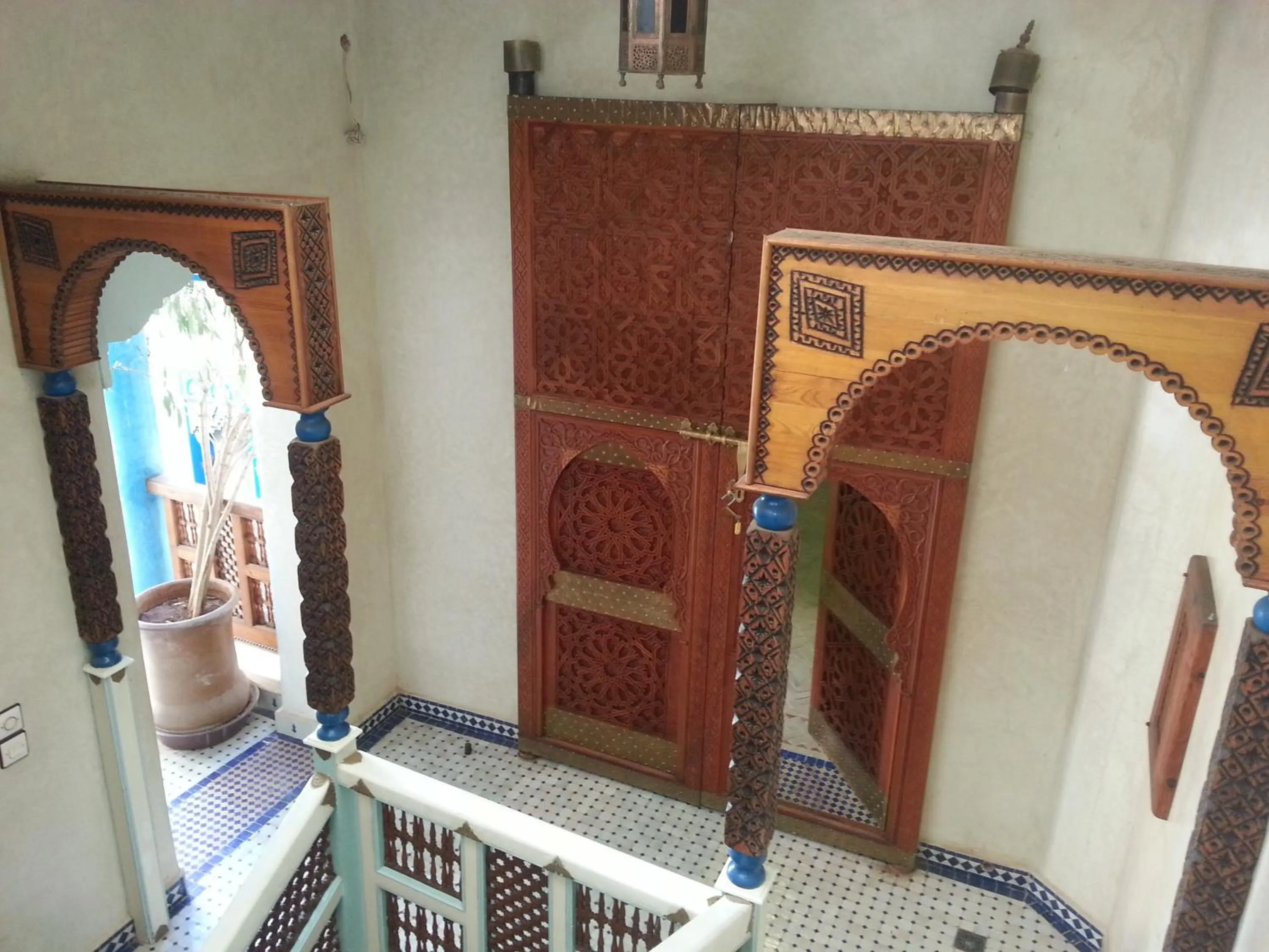 Living room in Riad Puchka