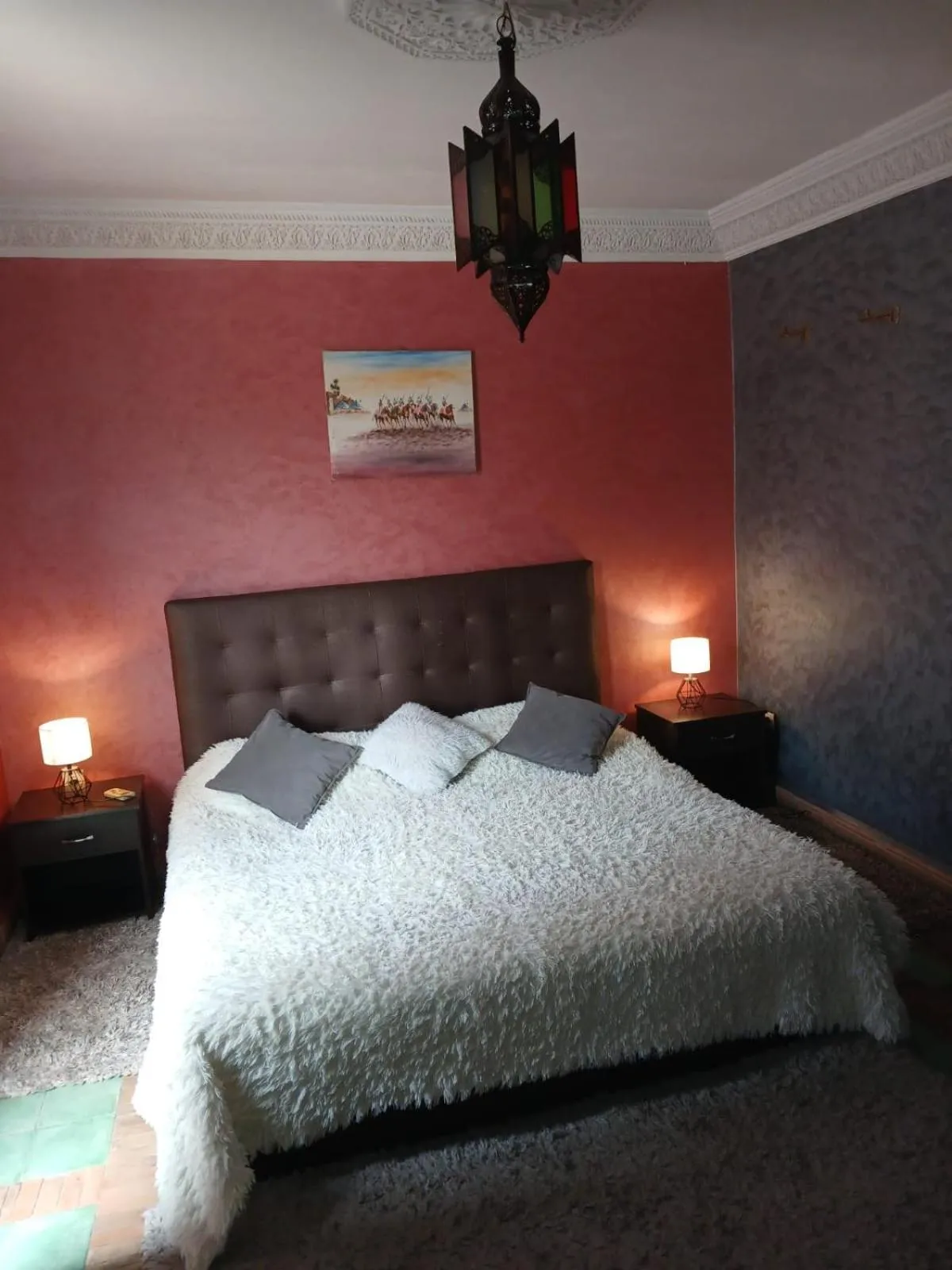 Bed in Riad Puchka