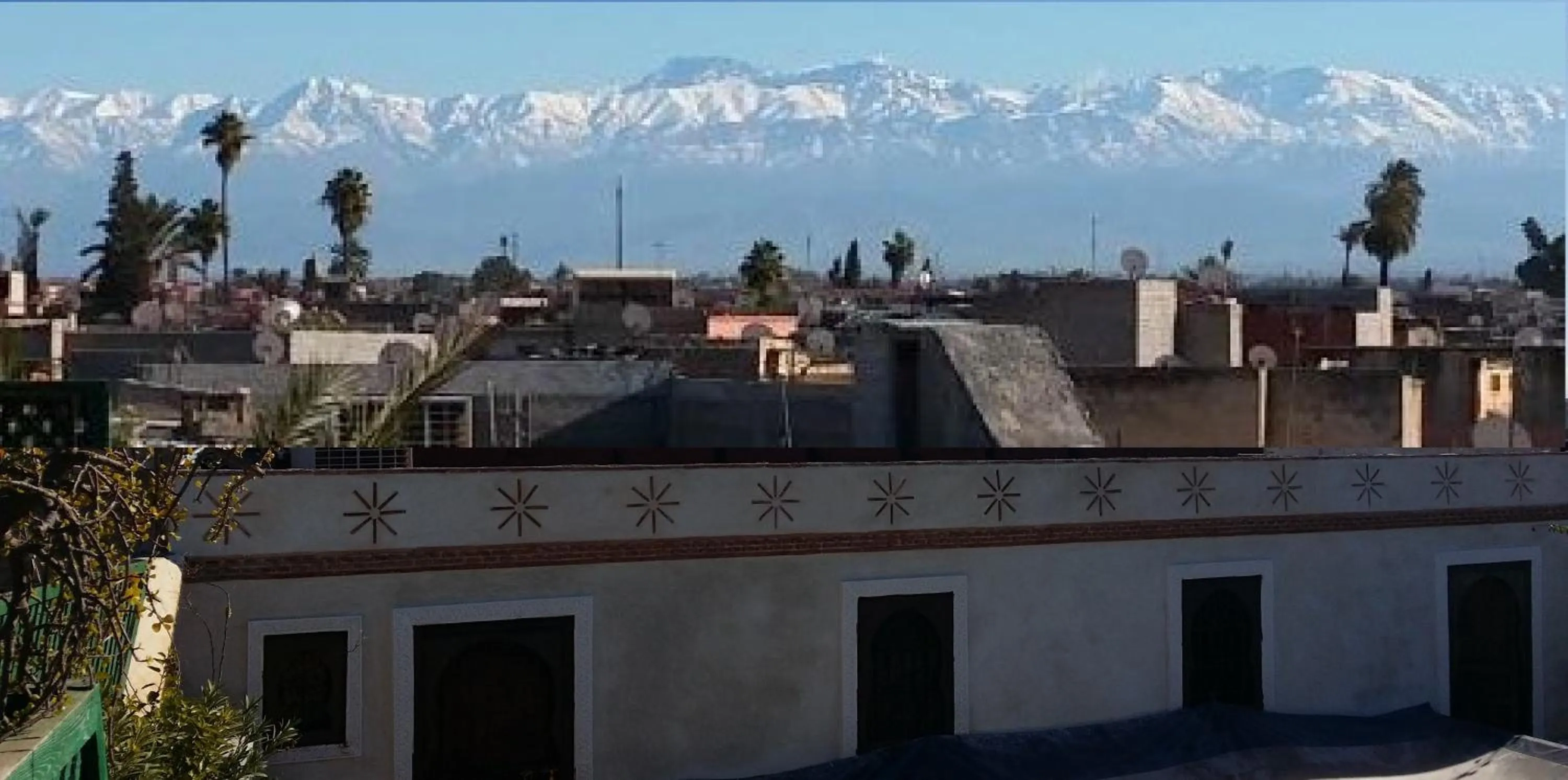 Mountain view in Riad Puchka
