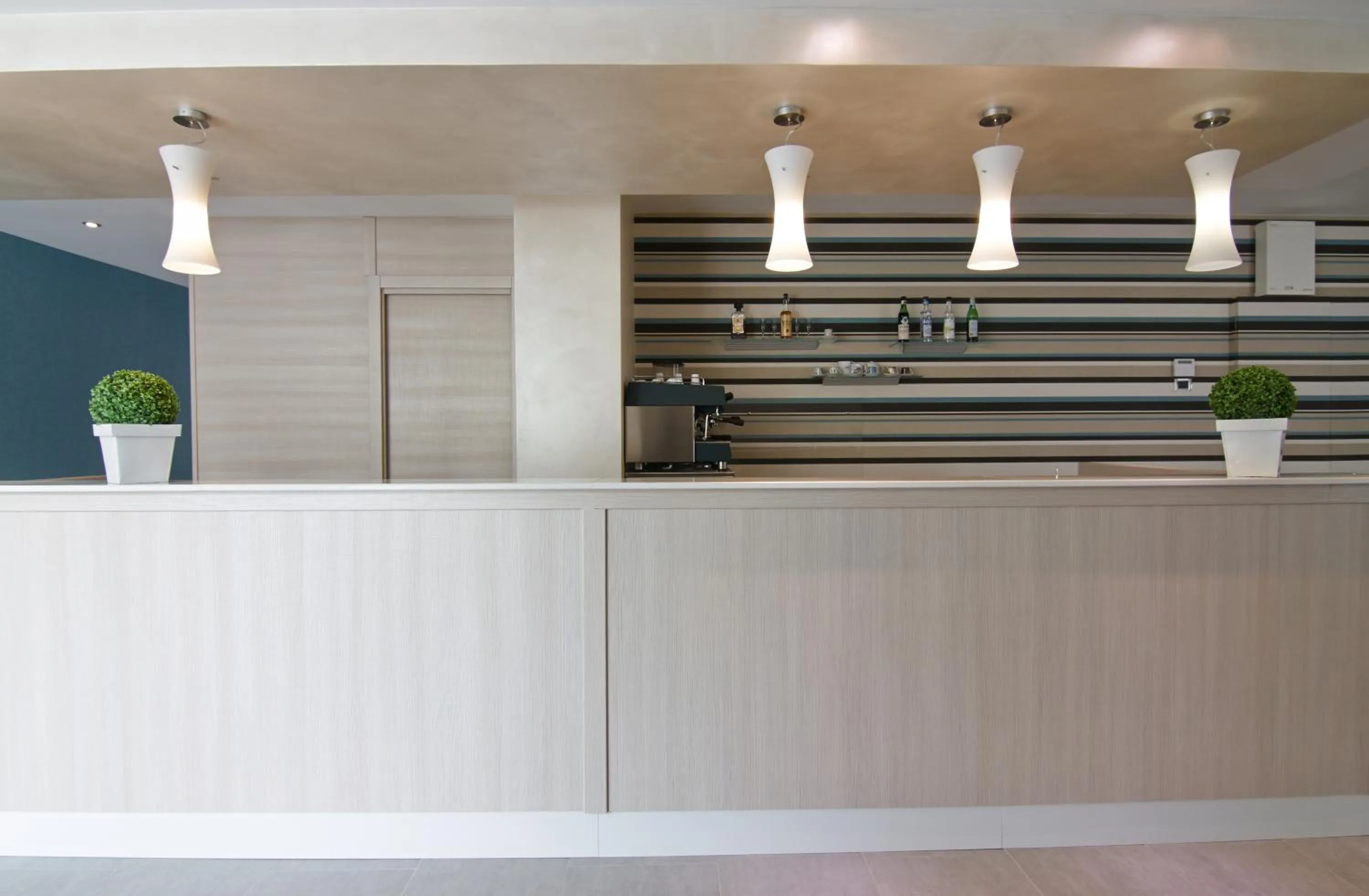 Lobby or reception in Albergo Villa Bianca