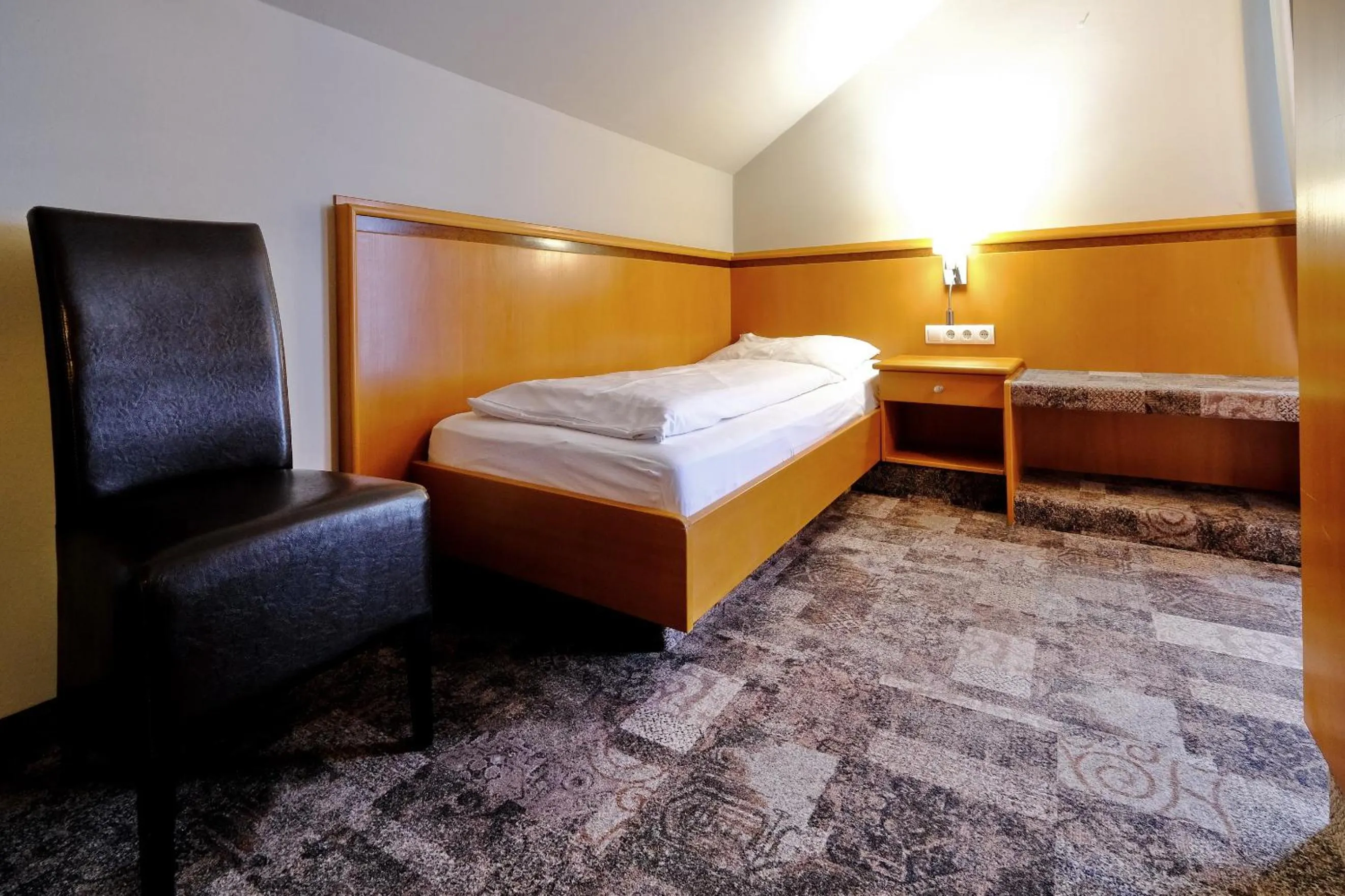 Bed in Hotel Beethoven