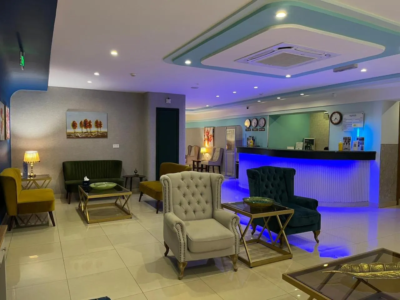 Lobby or reception in Aquavista Hotel & Suites