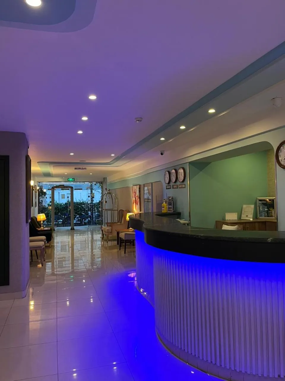Lobby or reception in Aquavista Hotel & Suites