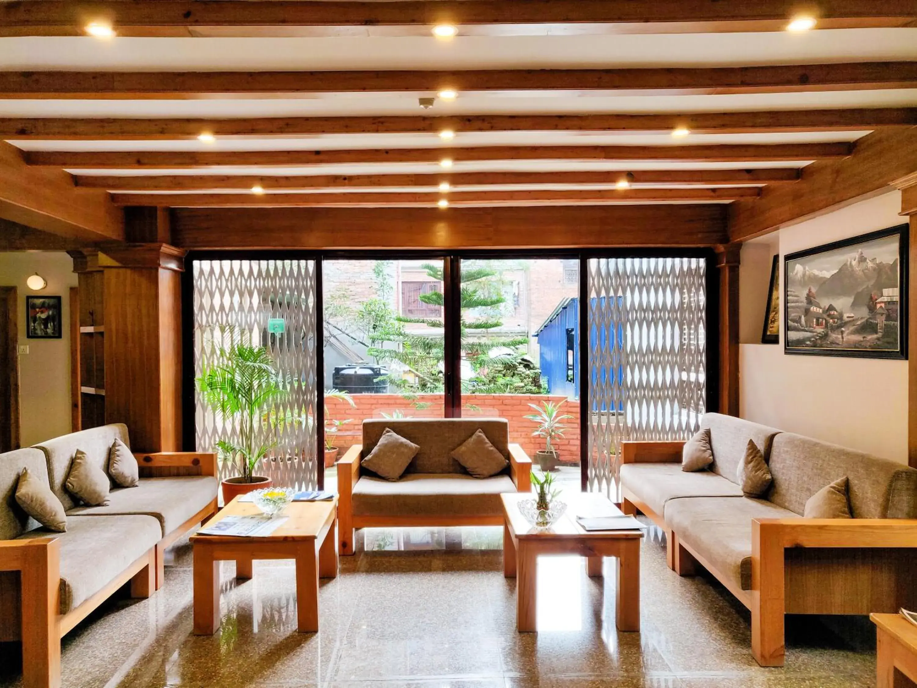 Lobby or reception in Hotel Central Bhaktapur Lobby or reception in Hotel Central Bhaktapur