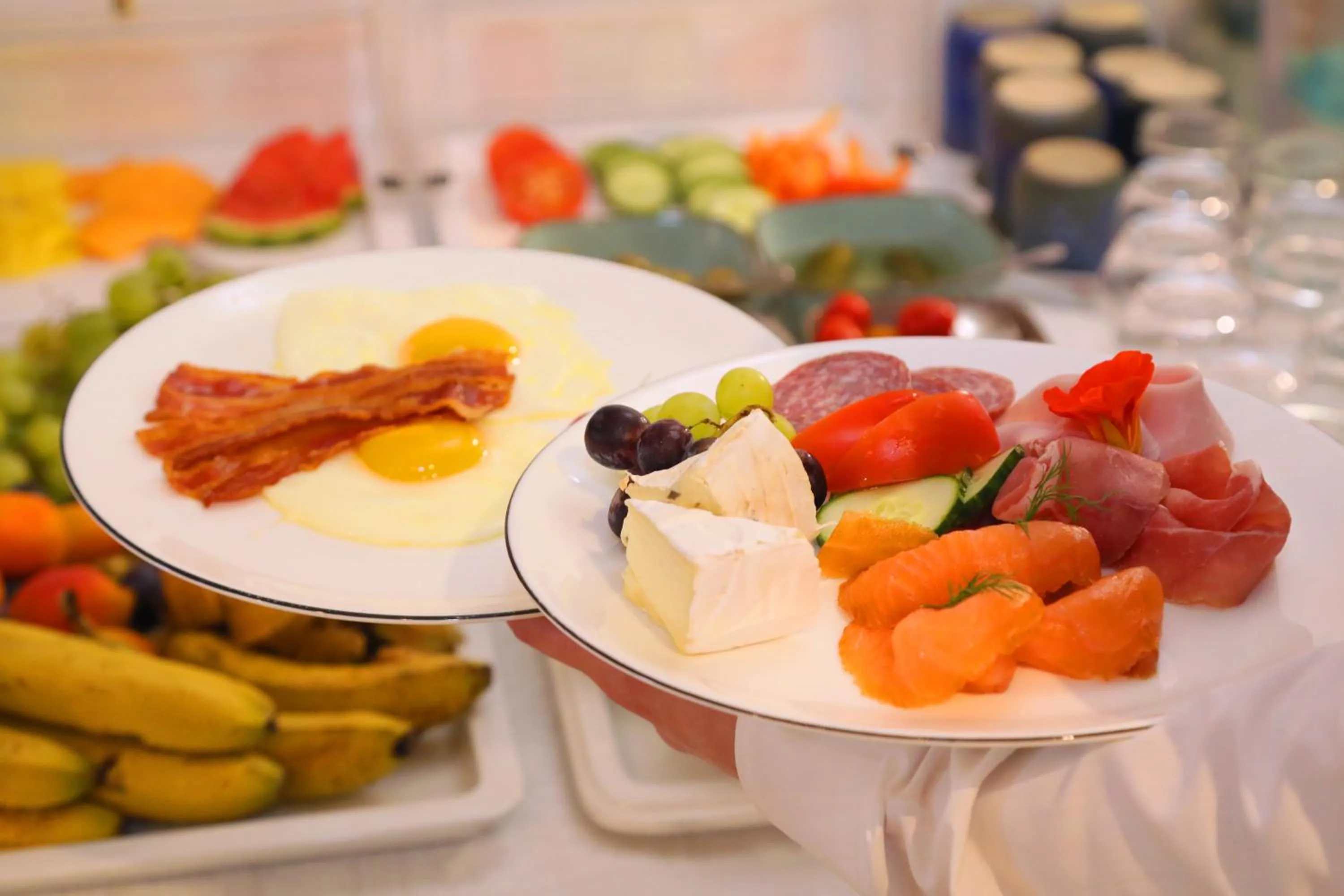 Food and drinks in Romantik Hotel Landhaus Biewald