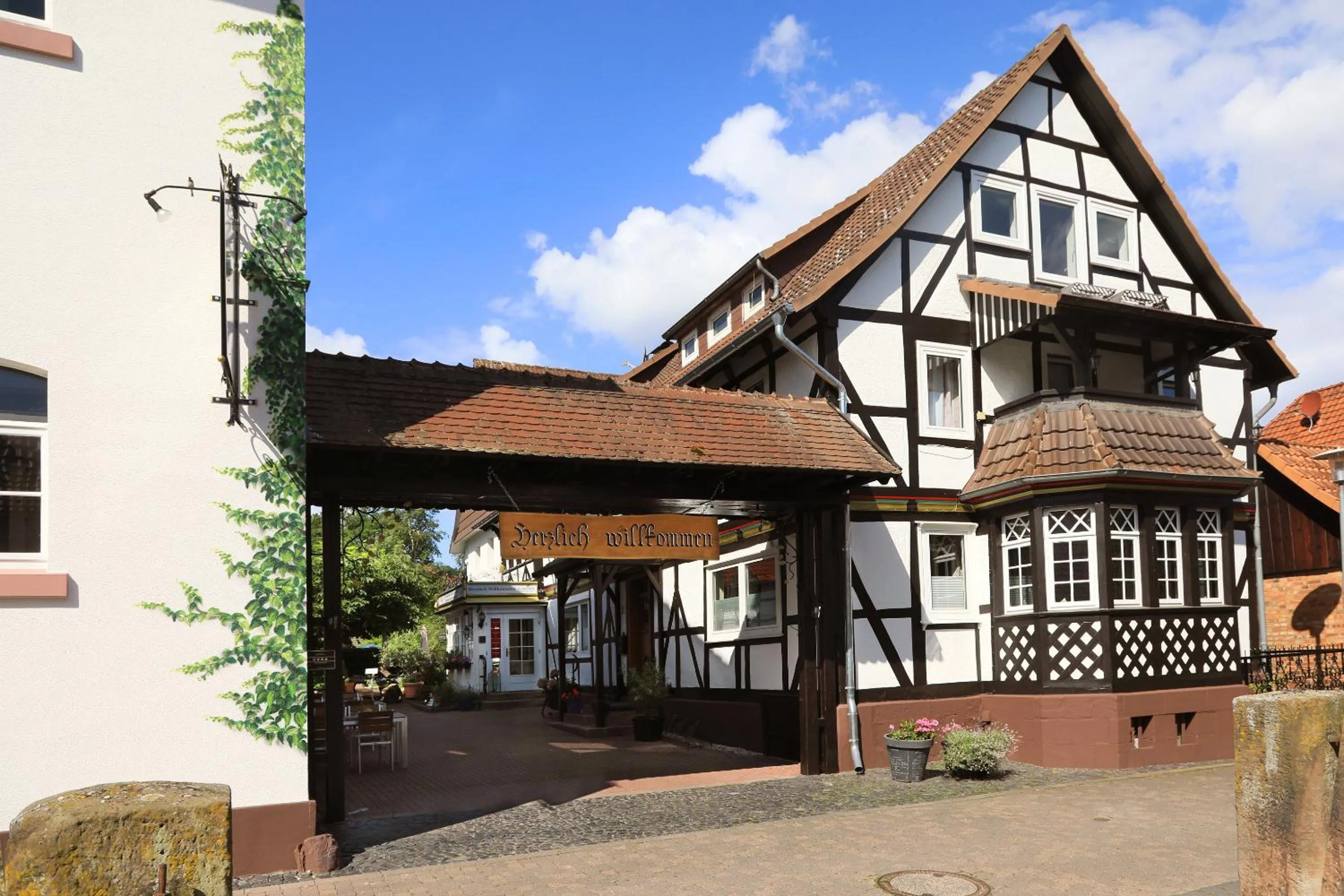 Property building in Romantik Hotel Landhaus Biewald