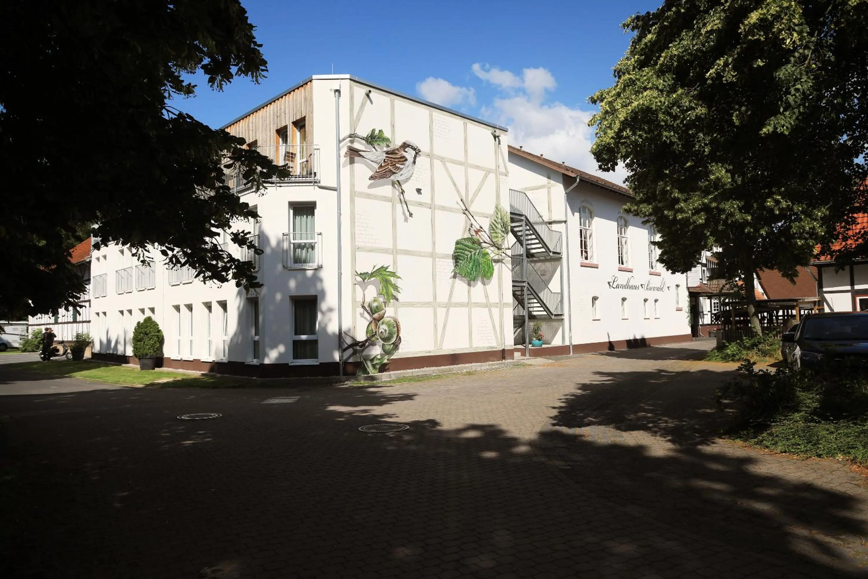 Property building in Romantik Hotel Landhaus Biewald
