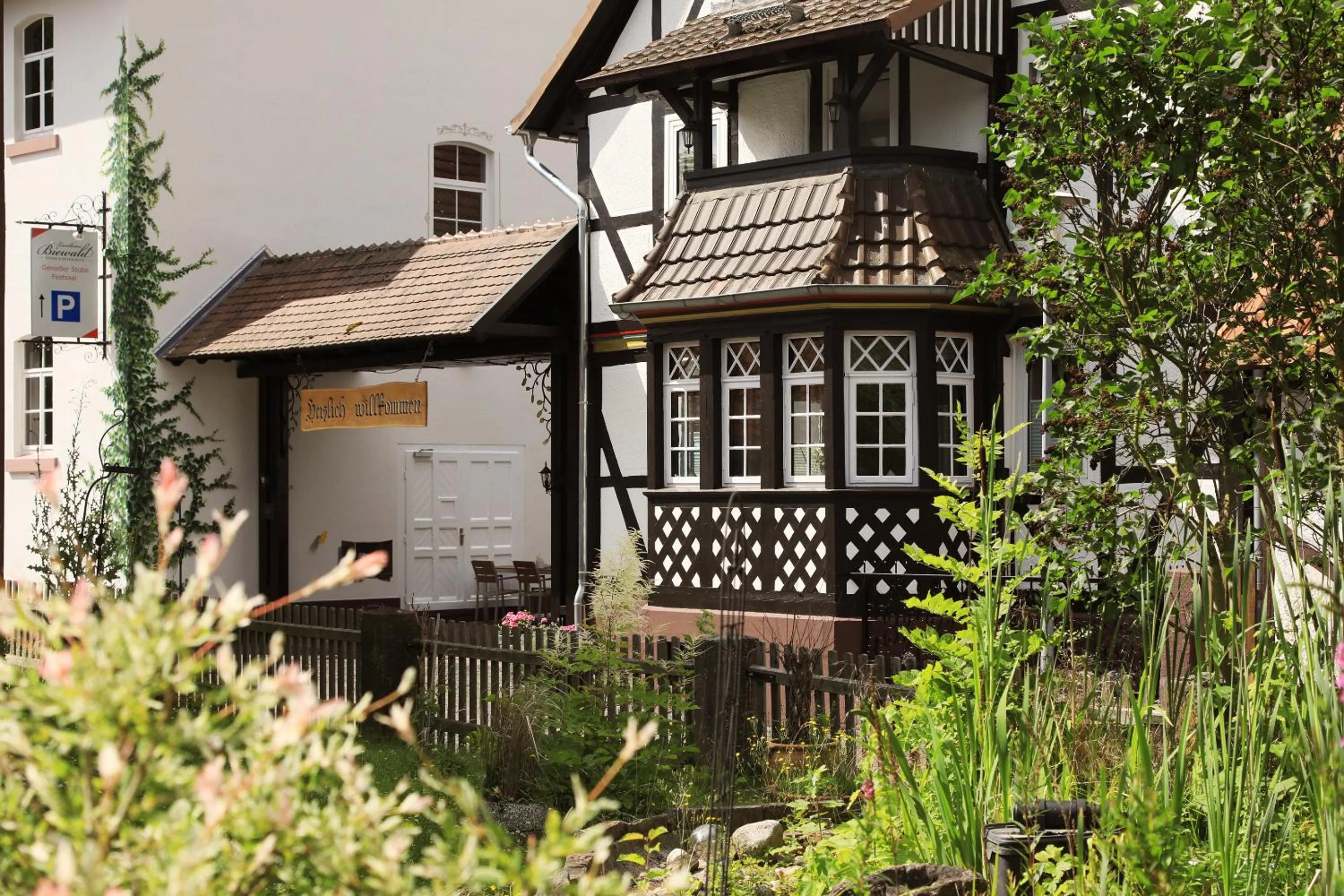 Property building in Romantik Hotel Landhaus Biewald