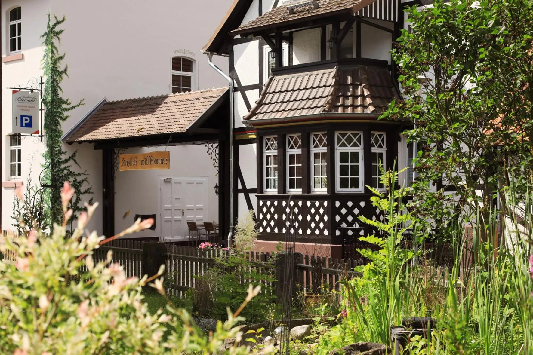 Property building in Romantik Hotel Landhaus Biewald