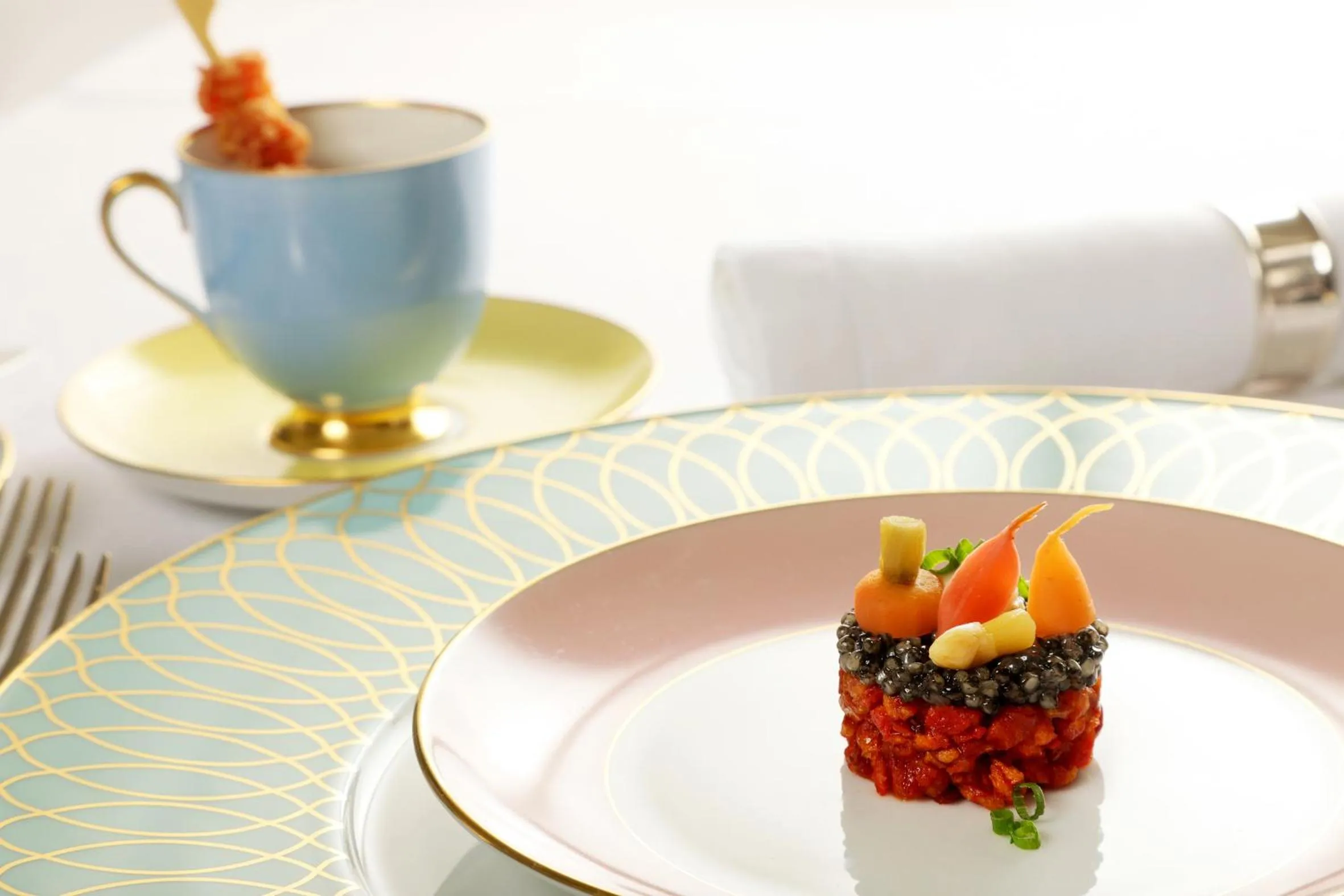 Food and drinks in Romantik Hotel Landhaus Biewald