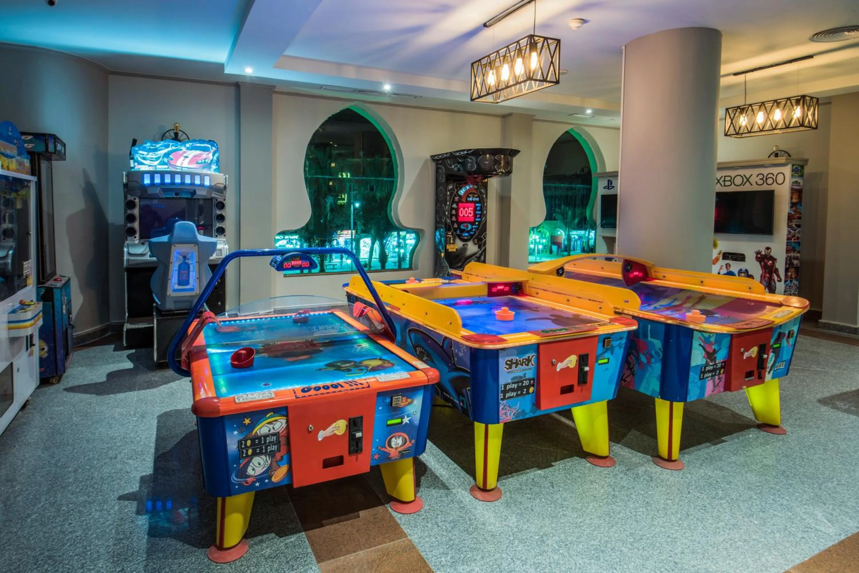 Game Room in Sunrise Aqua Joy Resort