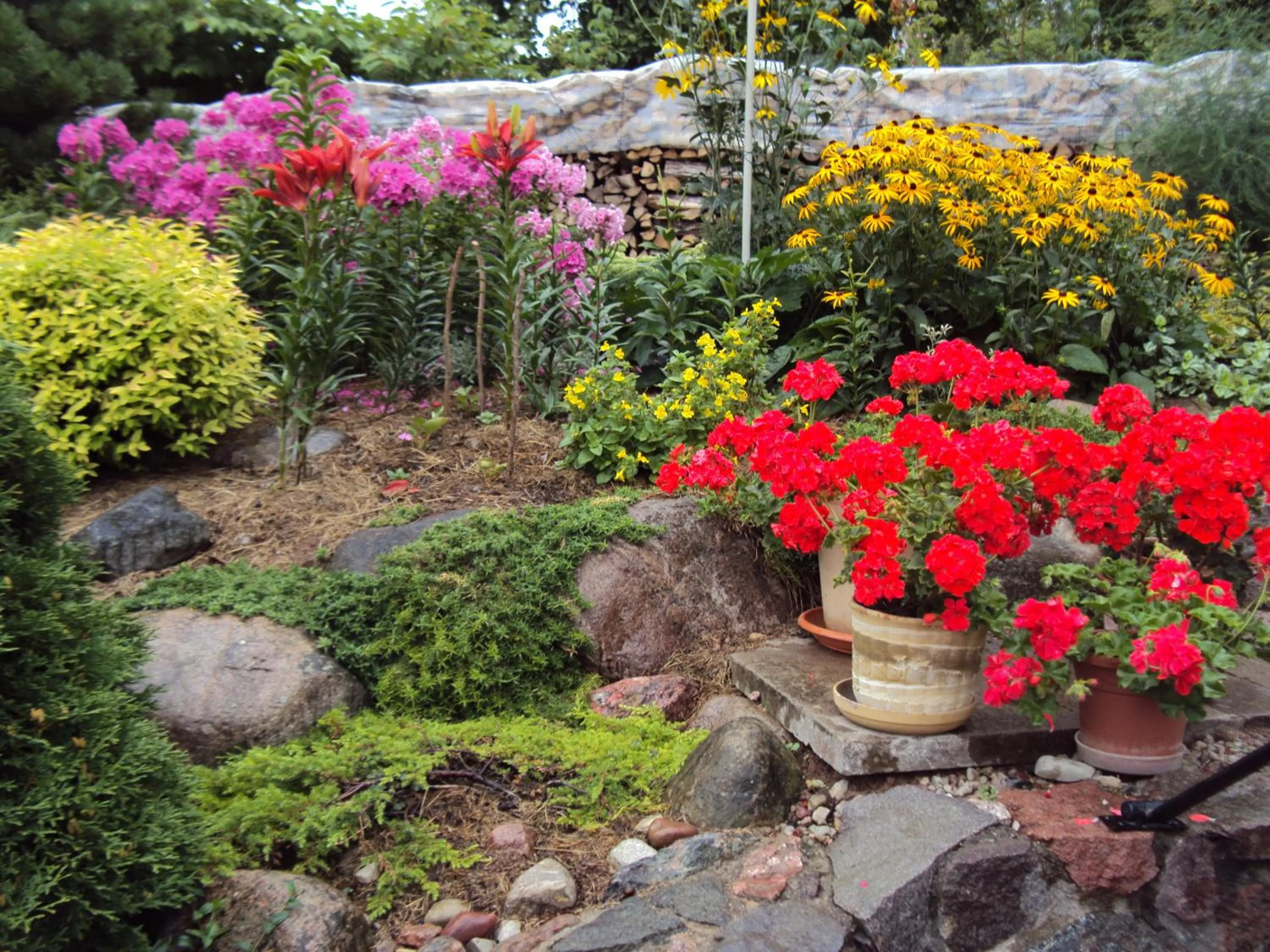 Garden in Saule