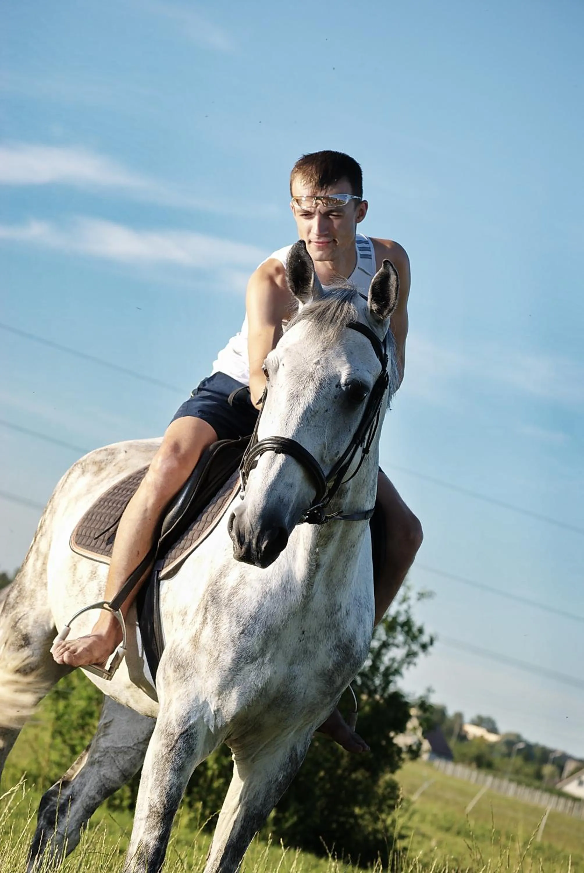 Horse-riding in Saule