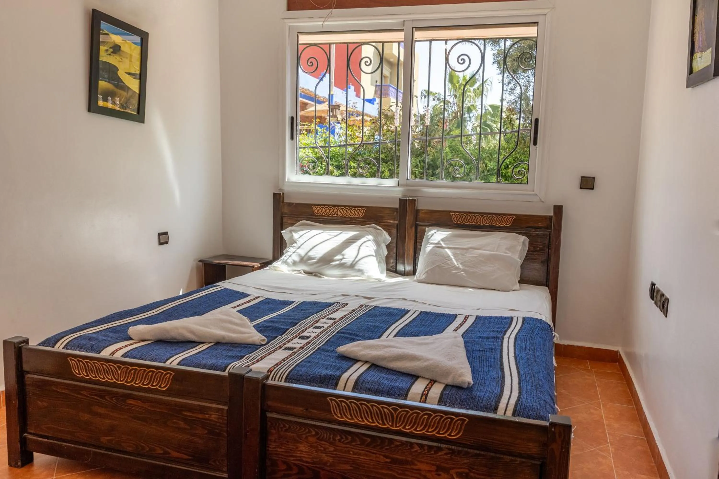 Bed in Hola Surf Morocco