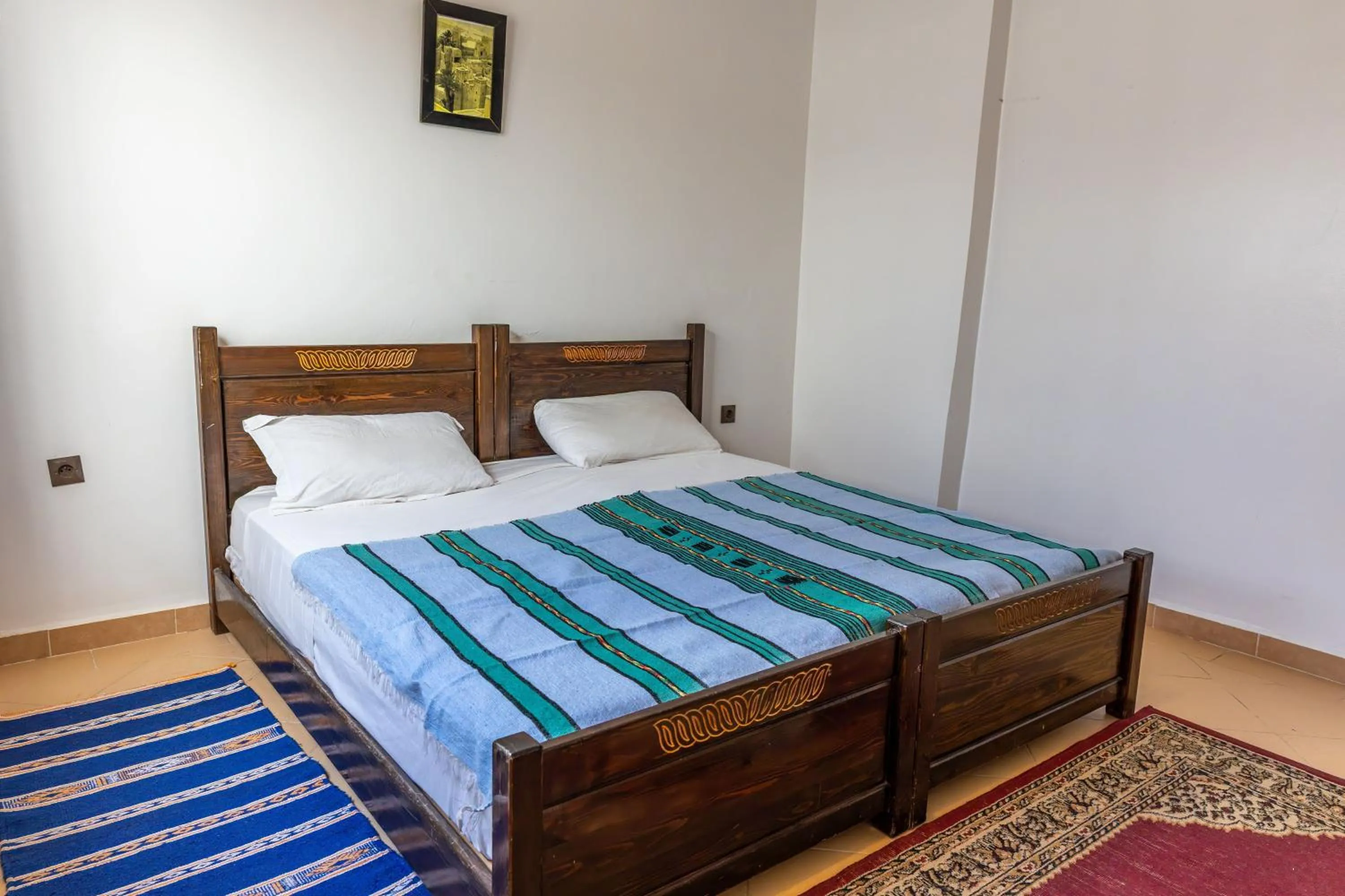 Bed in Hola Surf Morocco