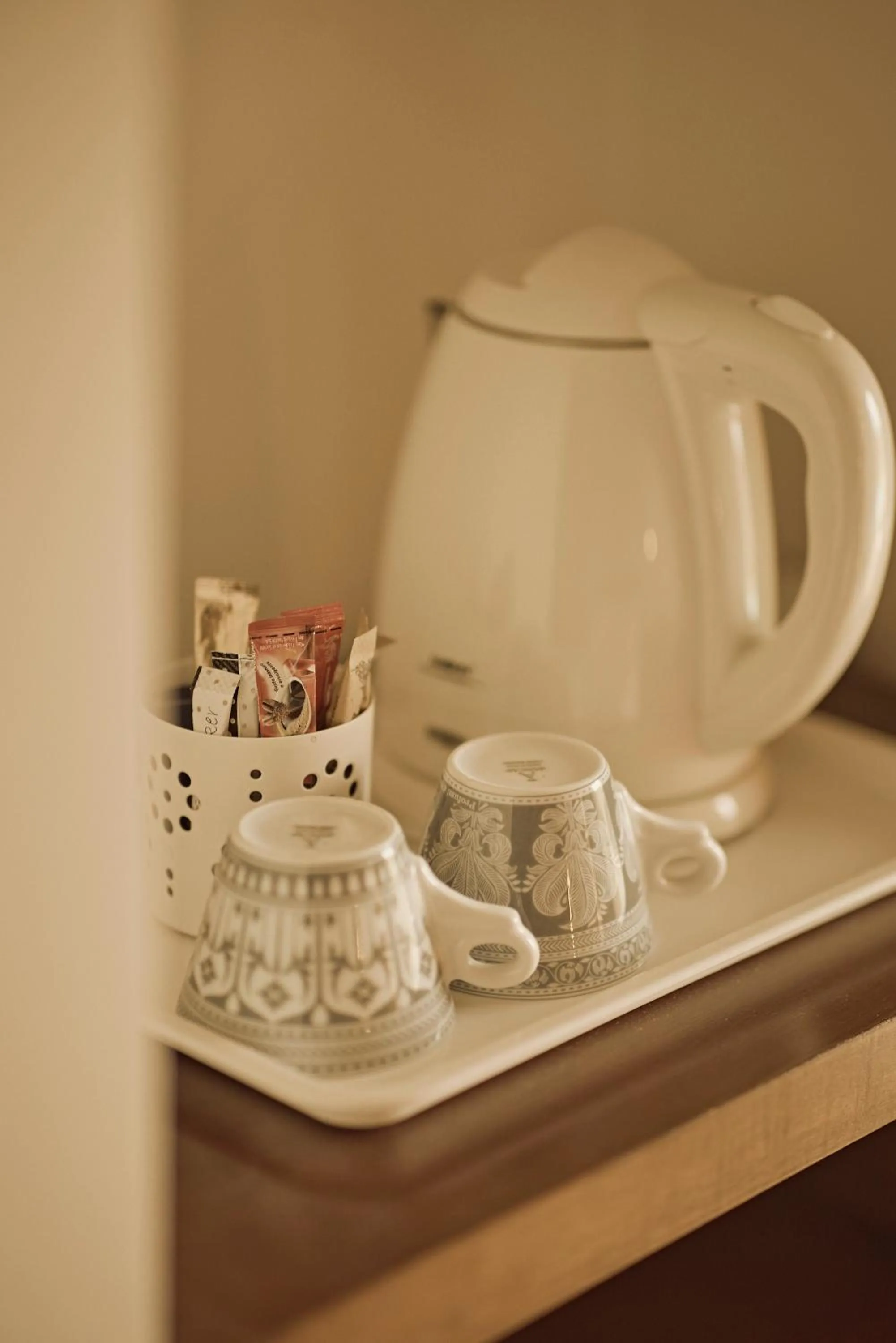Coffee/tea facilities in Hotel Le Mura