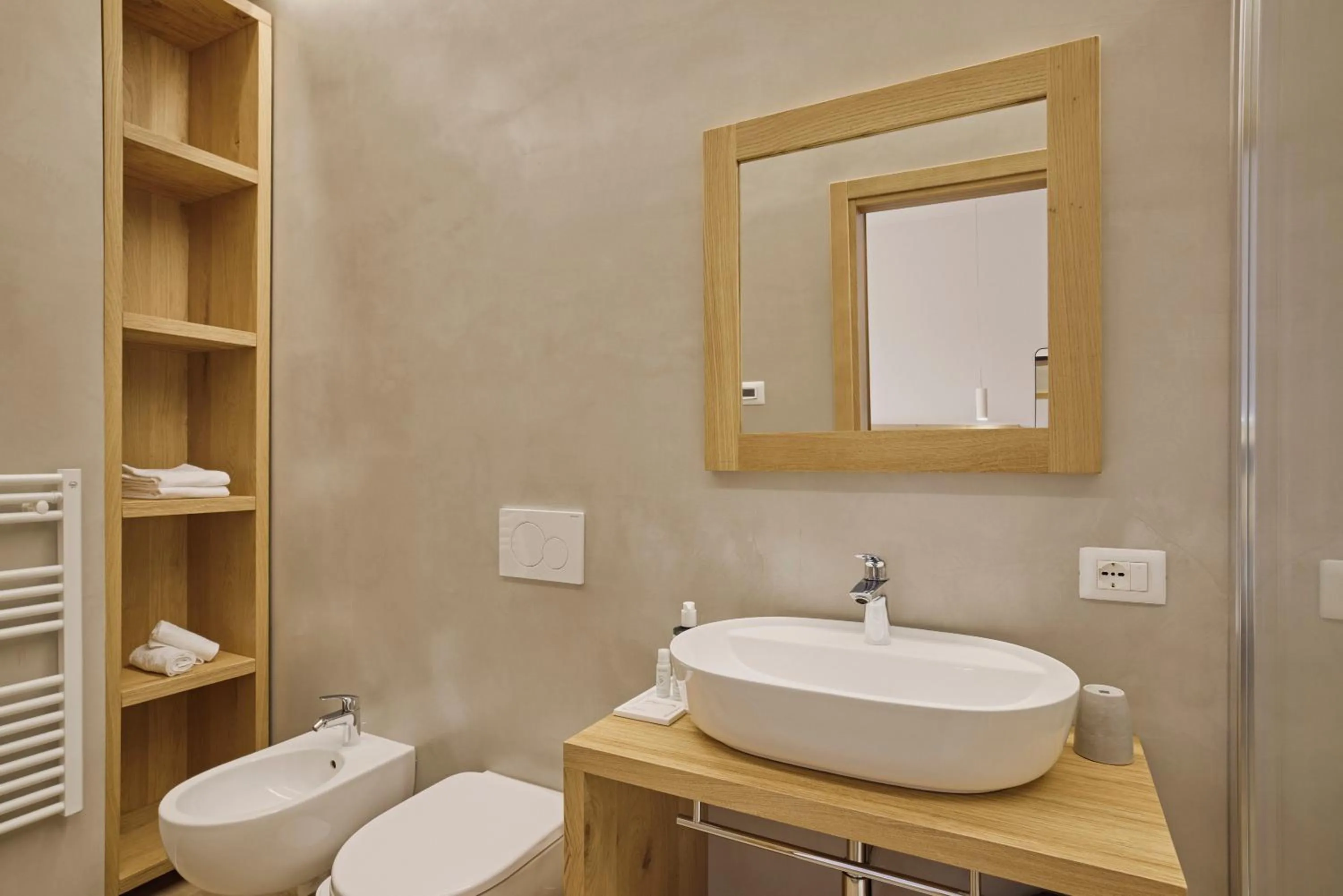 Toilet in Hotel Le Mura