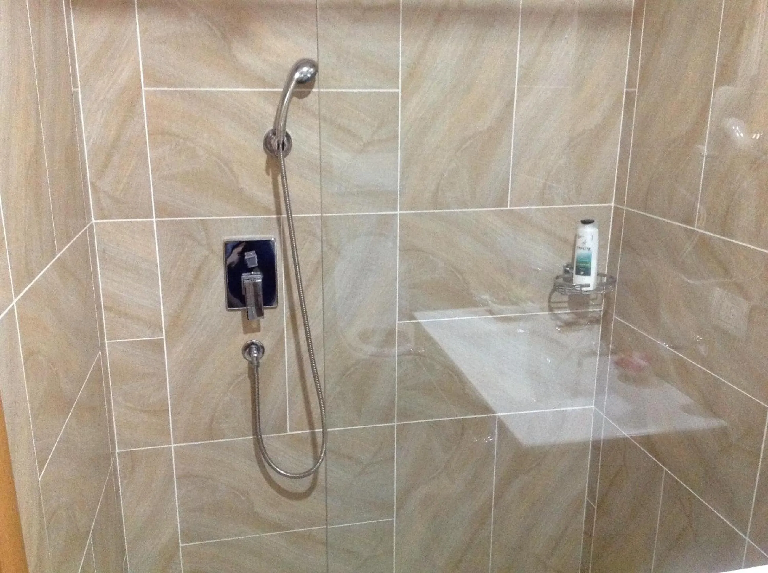 Shower in Hotel Green