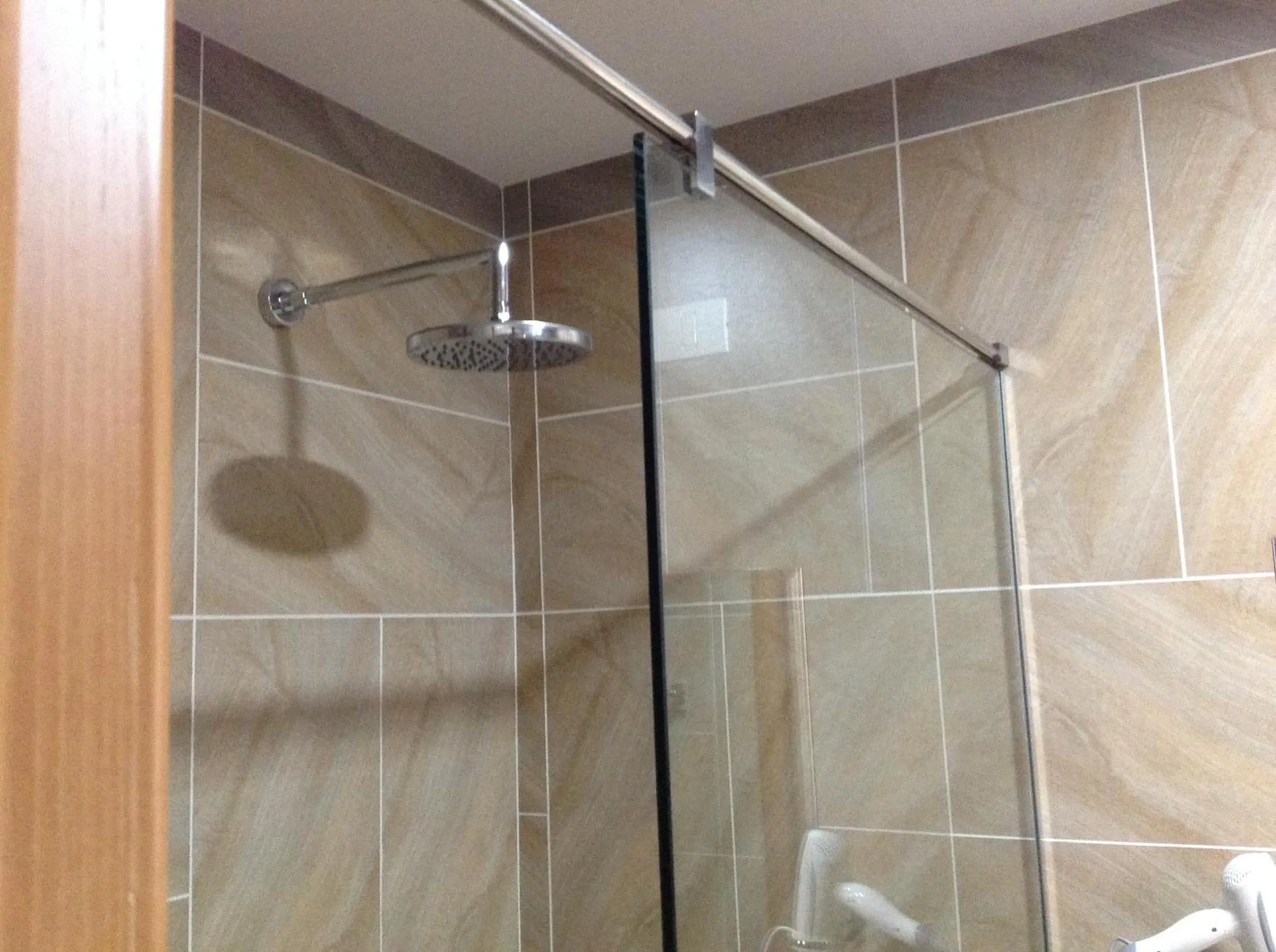 Shower in Hotel Green