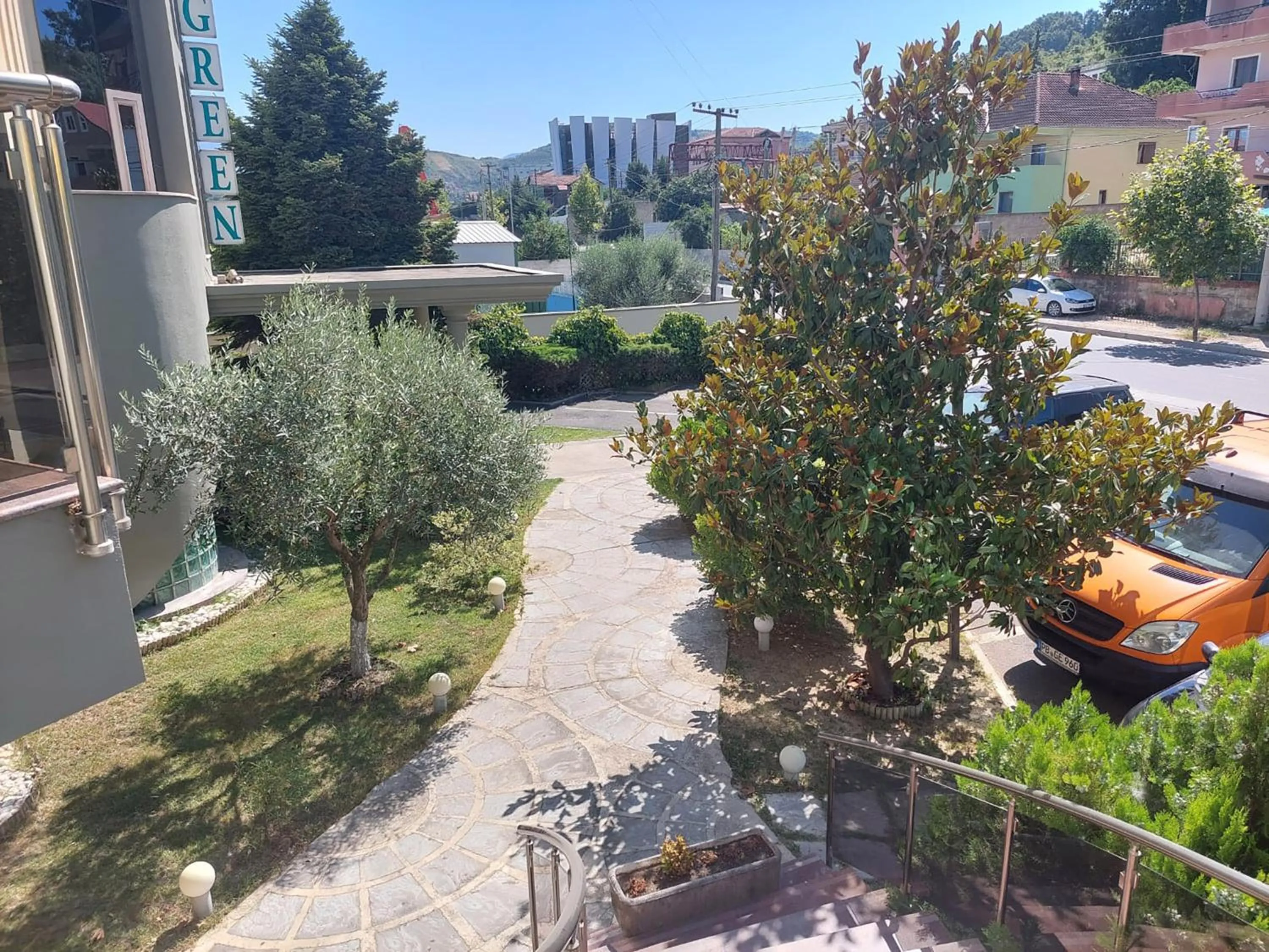 Garden in Hotel Green